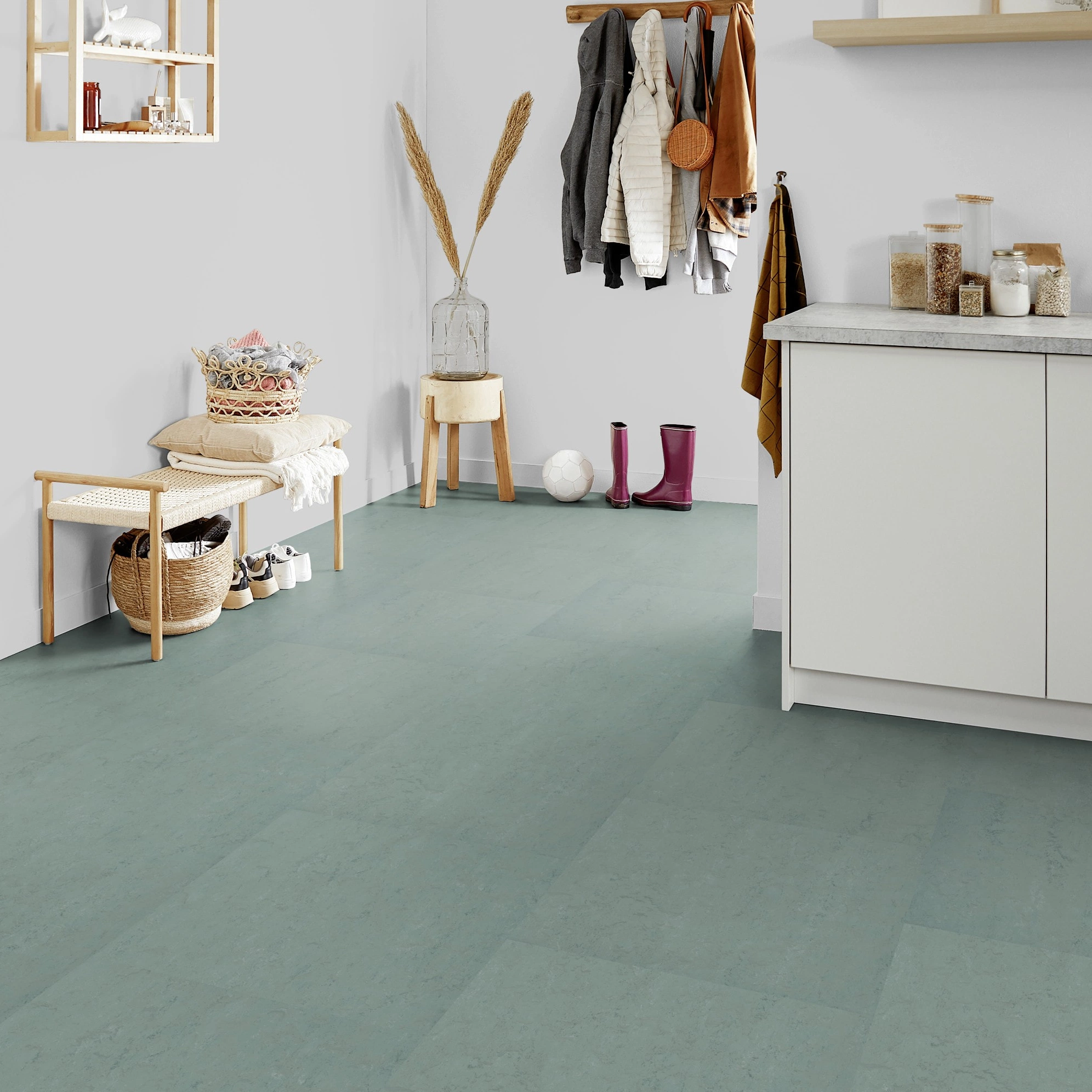 Forbo Flooring Linoleum Marmoleum Modular Accent Blue Ice t3753 Forbo Flooring Linoleum Marmoleum Modular Accent Blue Ice t3753