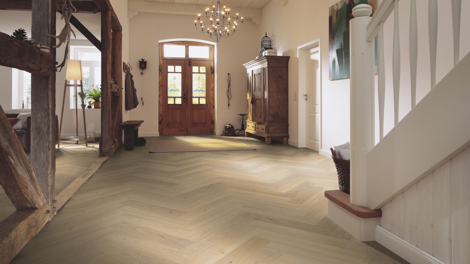 Milieubild Eingangsbereich mit Flur im Landhaus-Stil - MEISTER 500010-0700140-08929