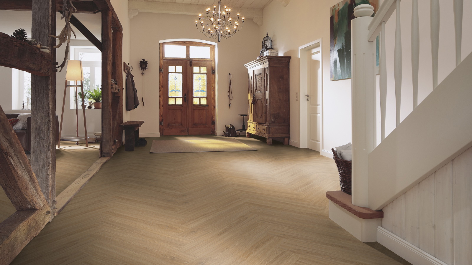 Milieubild Eingangsbereich mit Flur im Landhaus-Stil - MEISTER 600001-0840168-06896