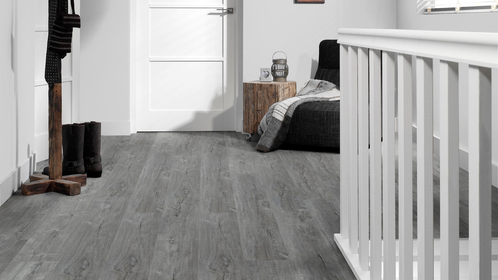 Milieubild Flur mit Treppenlauf - Forbo Flooring 217626