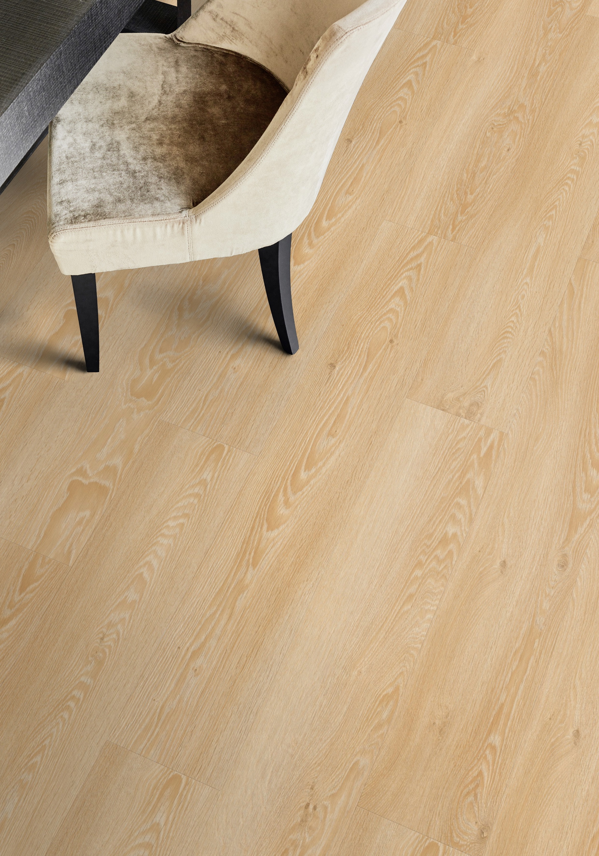 Milieubild Esszimmer - Draufsicht - Tarkett Rigid Klick-Vinyl Essence Rigid 30 Cool Oak Classical Milieubild Esszimmer - Draufsicht - Tarkett 260032001