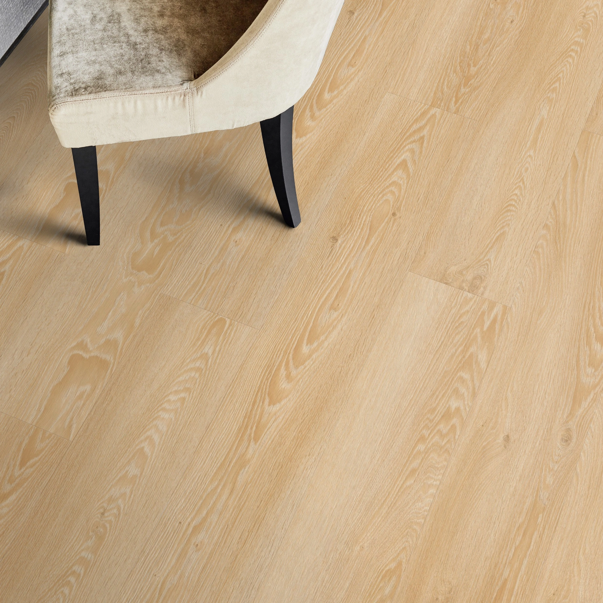 Milieubild Esszimmer - Draufsicht - Tarkett Rigid Klick-Vinyl Essence Rigid 30 Cool Oak Classical Milieubild Esszimmer - Draufsicht - Tarkett 260032001