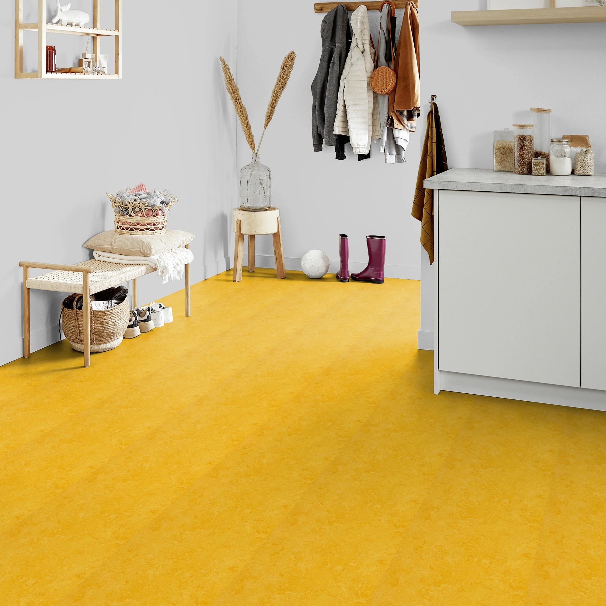 Forbo Flooring Linoleum Marmoleum Click Lemon Zest 333251 Forbo Flooring Linoleum Marmoleum Click Lemon Zest 333251