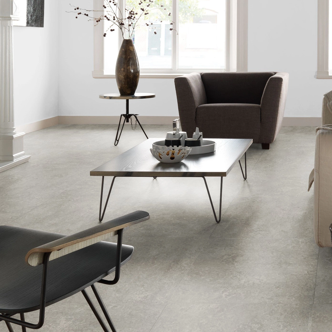 Forbo Flooring Linoleum Marmoleum Modular Neutral Serene Grey t3146 Forbo Flooring Linoleum Marmoleum Modular Neutral Serene Grey t3146
