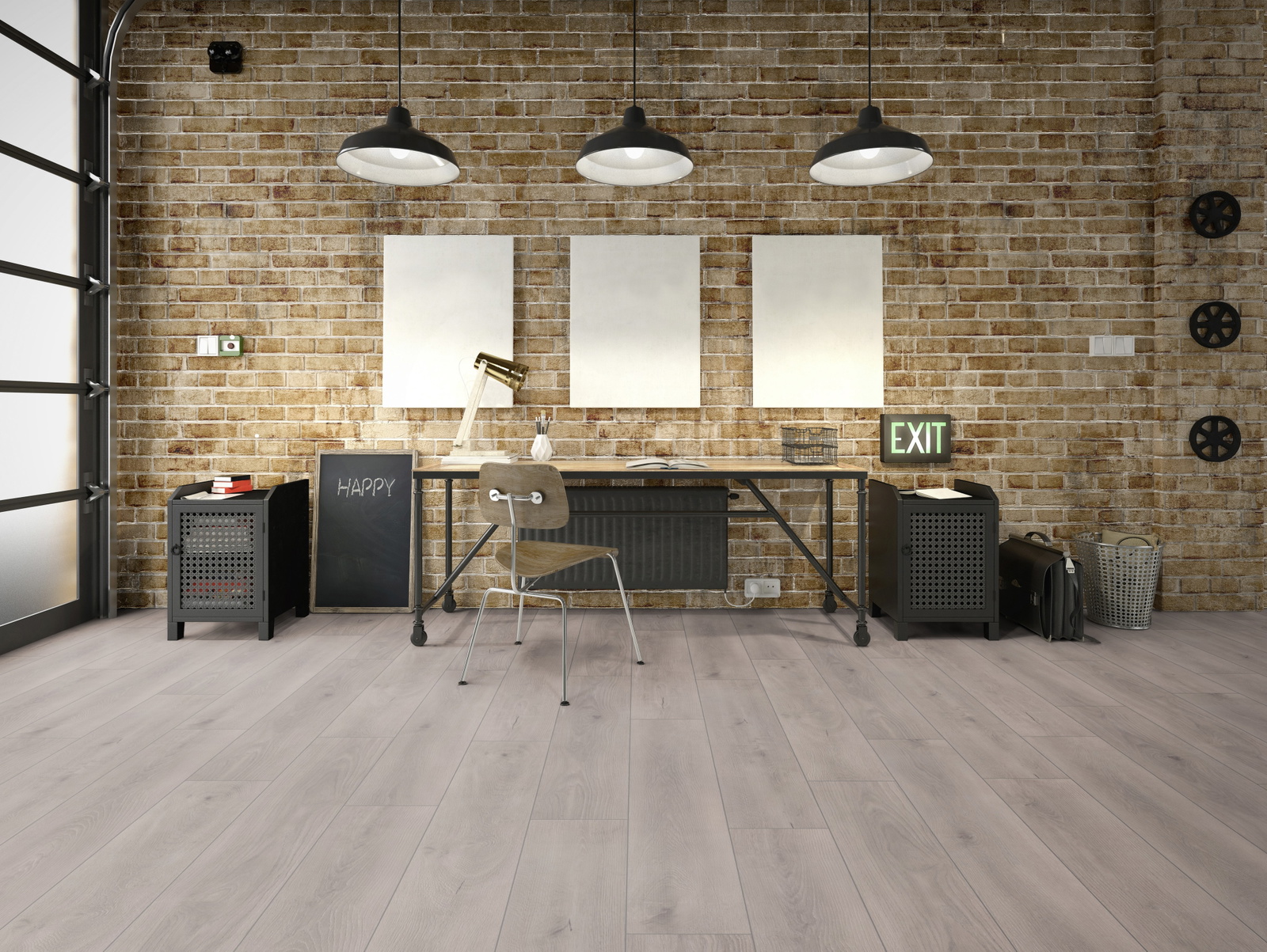 Friends by ter Hürne Laminat Eiche Felipe 265 Linear-Gebürstete Struktur