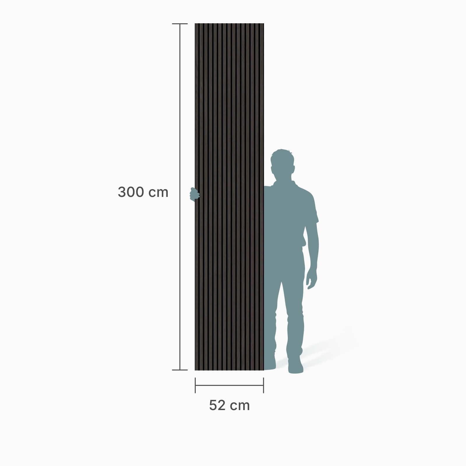 ter Hürne Akustikpaneel SilentDesign 1-Side Collection Eiche Donau Natur-Geölt 3.000mm