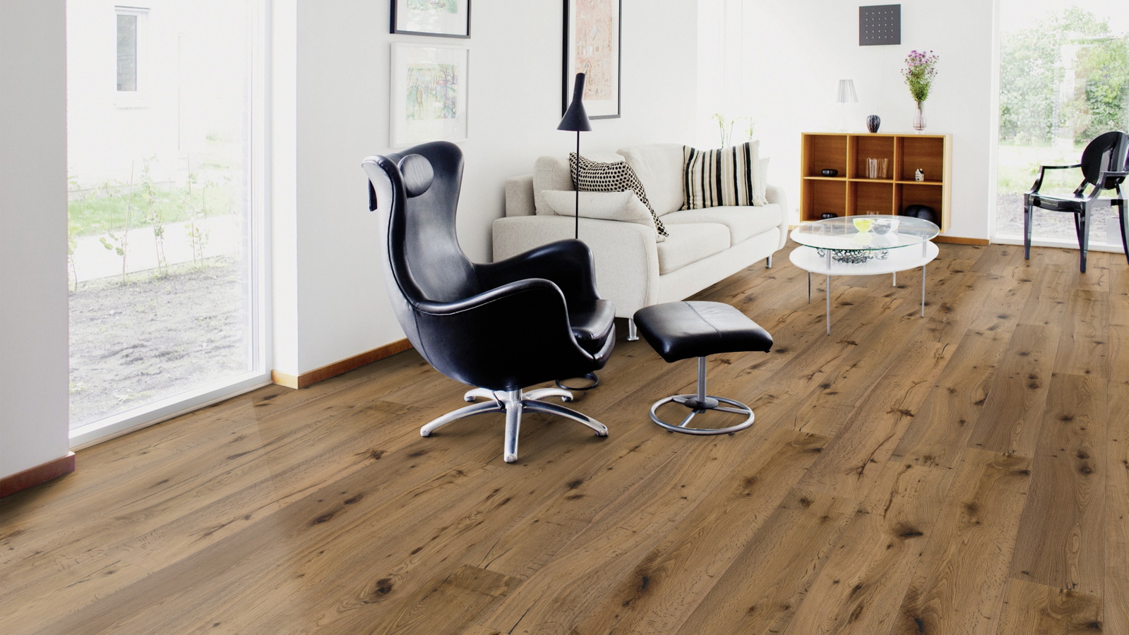 Wicanders Parkett Essential Basel RW04401A Extra Rustikal Gebürstete Struktur Natur-Geölt