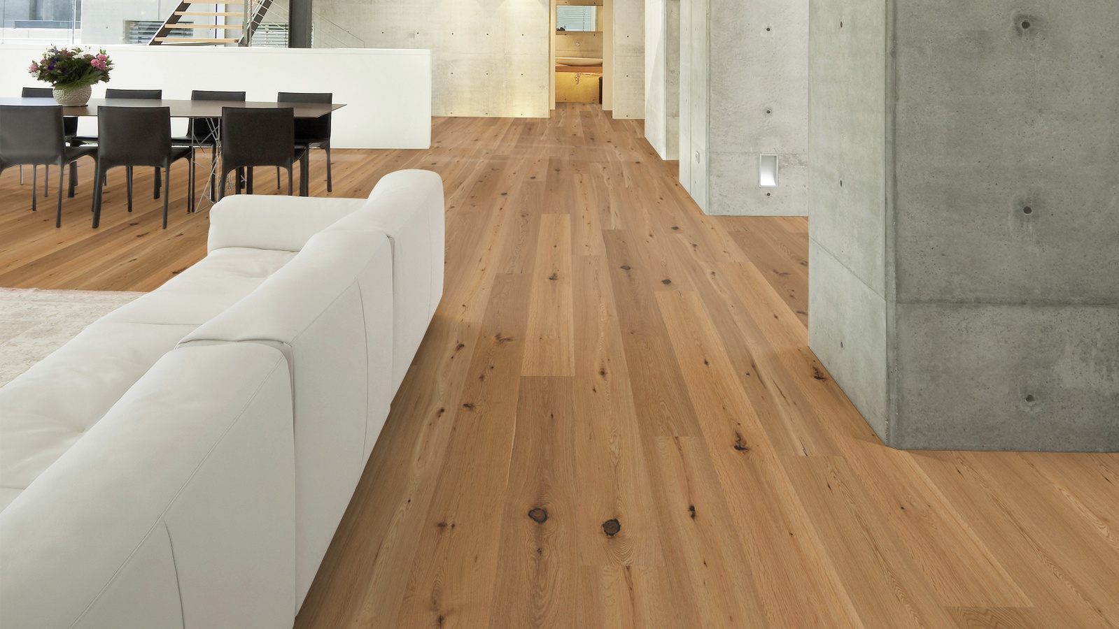 Wicanders Parkett Essential Riga RW04402B Extra Rustikal Gebürstete Struktur Natur-Geölt