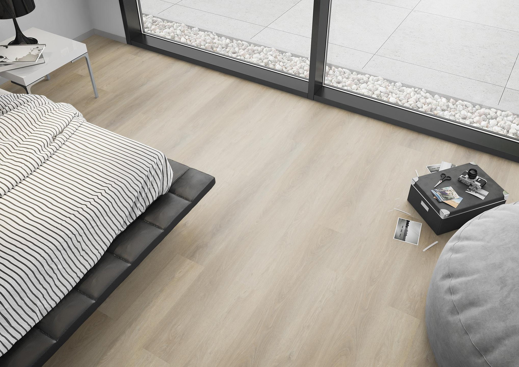 Milieubild Schlafzimmer mit Sitzkissen - nexflor NXF-60030-017