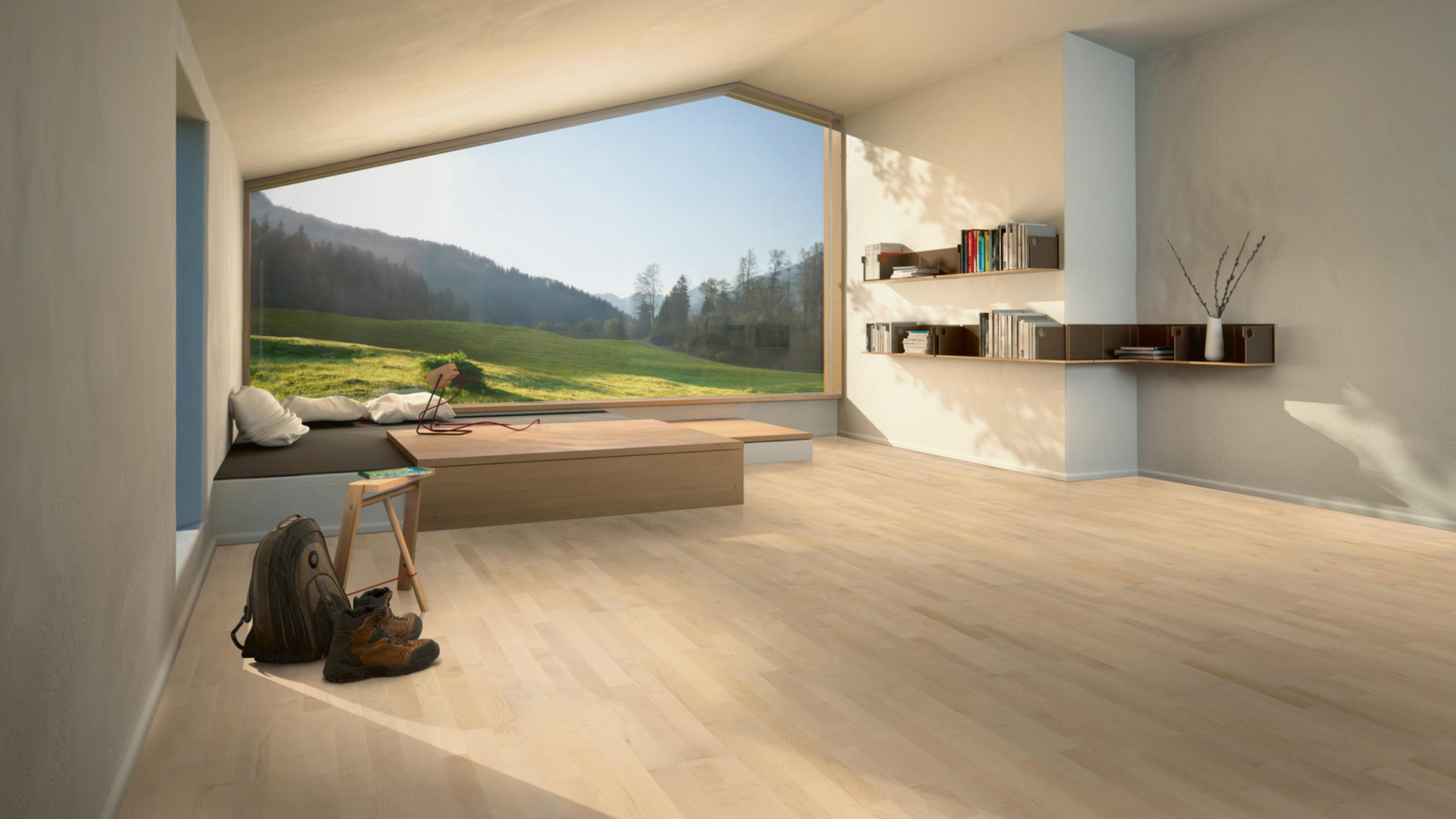 Milieubild Moderne Hütte mit Blick in die Natur - Parador 1518122