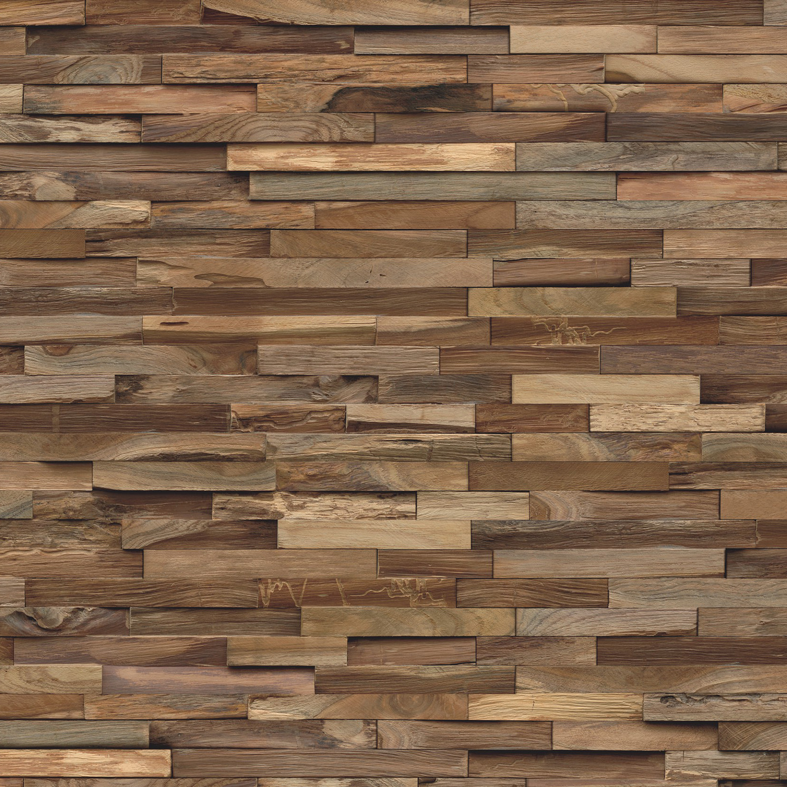 Detail Ansicht - nexwall nature undefined Rimba Teak Luxe Organic Detail Ansicht - nexwall nature NXWN-41020-001
