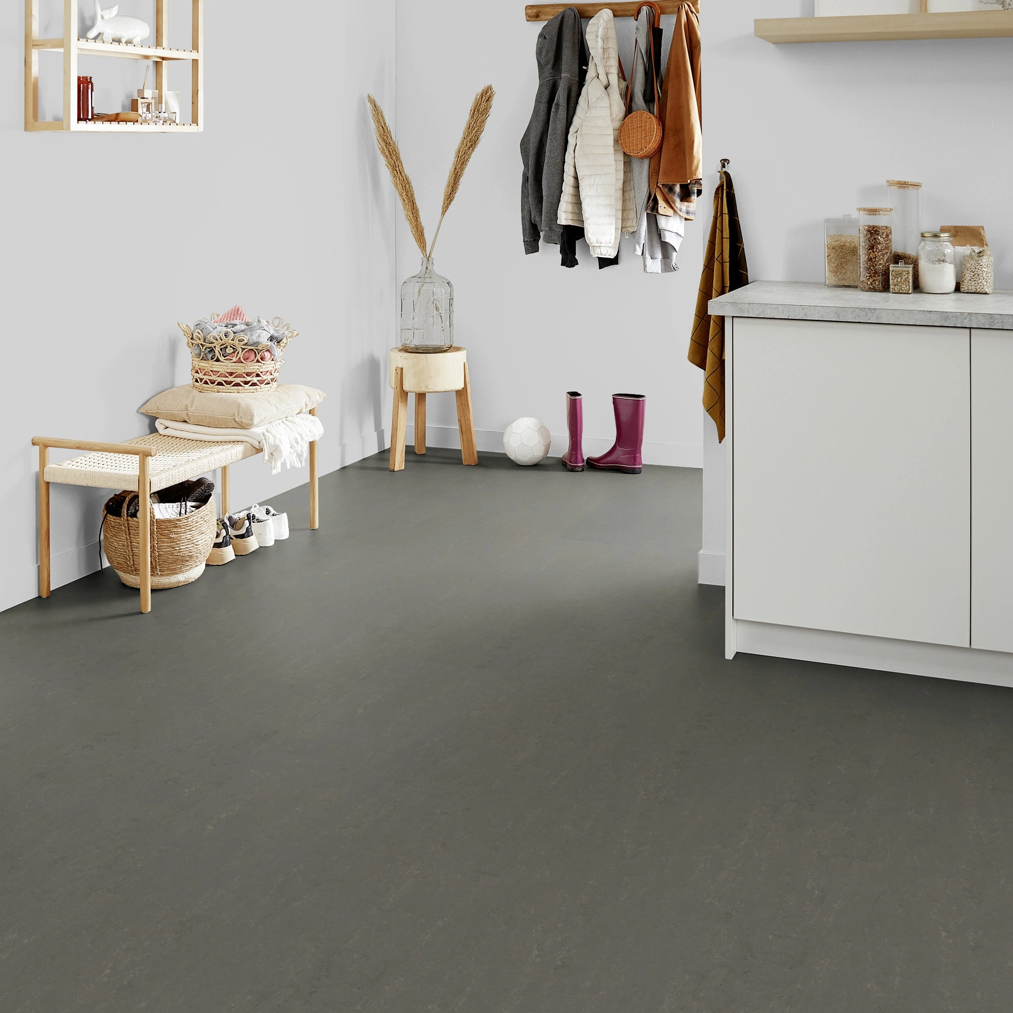 Forbo Flooring Linoleum Marmoleum Modular Neutral Meteorite t3705 Forbo Flooring Linoleum Marmoleum Modular Neutral Meteorite t3705