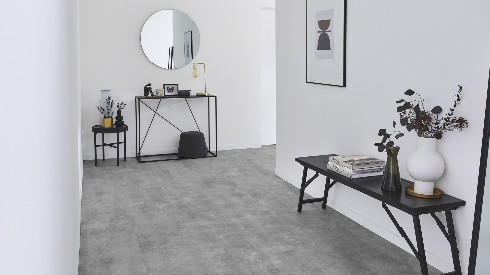 Tarkett Rigid Klick-Designboden iD Evolution Rigid Home Patina Concrete Middle Grey Tarkett Rigid Klick-Designboden iD Evolution Rigid Home Patina Concrete Middle Grey