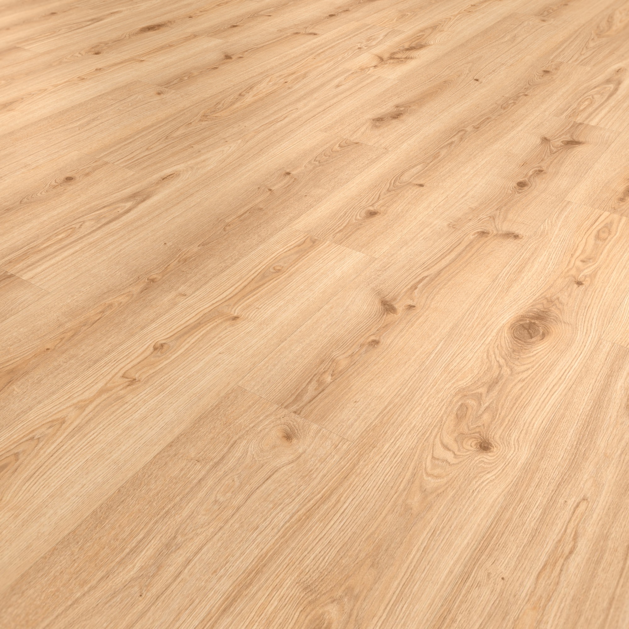 Perspektivische Ansicht - Tarkett Rigid Klick-Vinyl Essence Rigid 55 Primary Oak Light Brown Perspektivische Ansicht - Tarkett 260030005