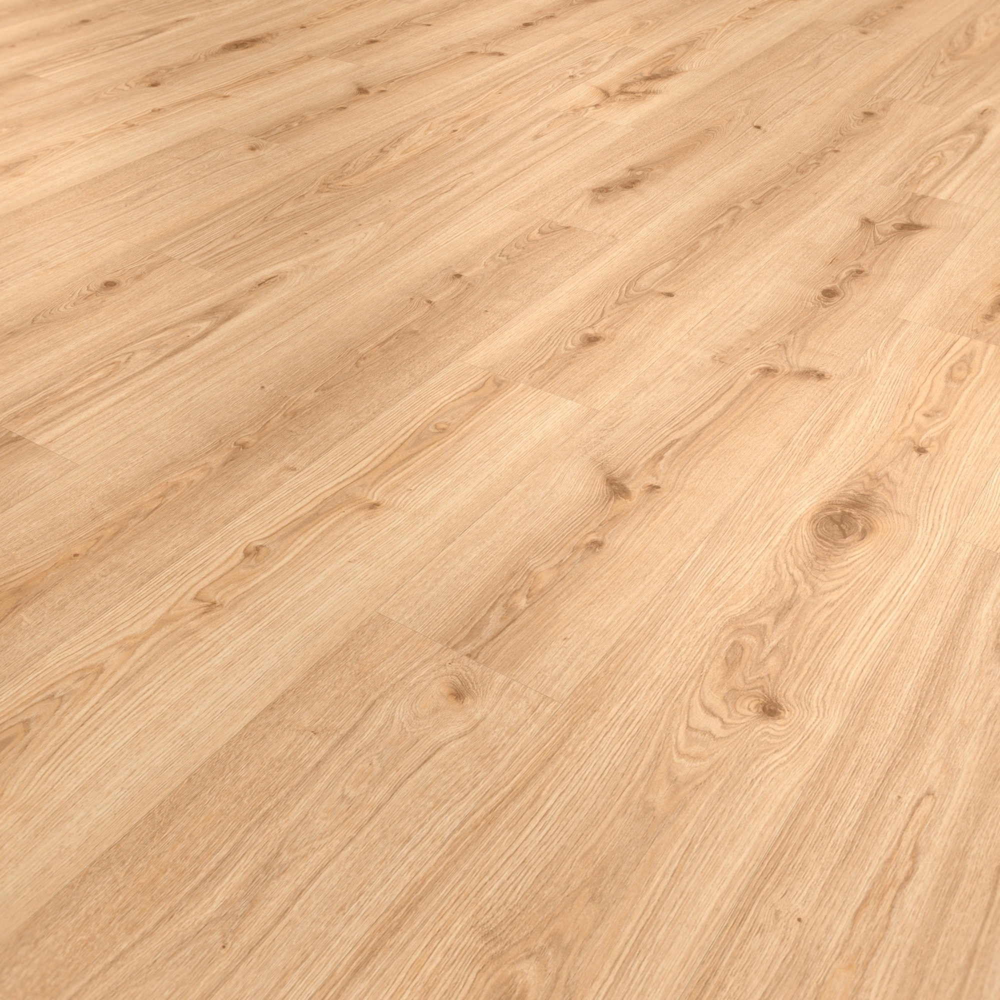 Perspektivische Ansicht - Tarkett Rigid Klick-Vinyl Essence Rigid 55 Primary Oak Light Brown Perspektivische Ansicht - Tarkett 260030005