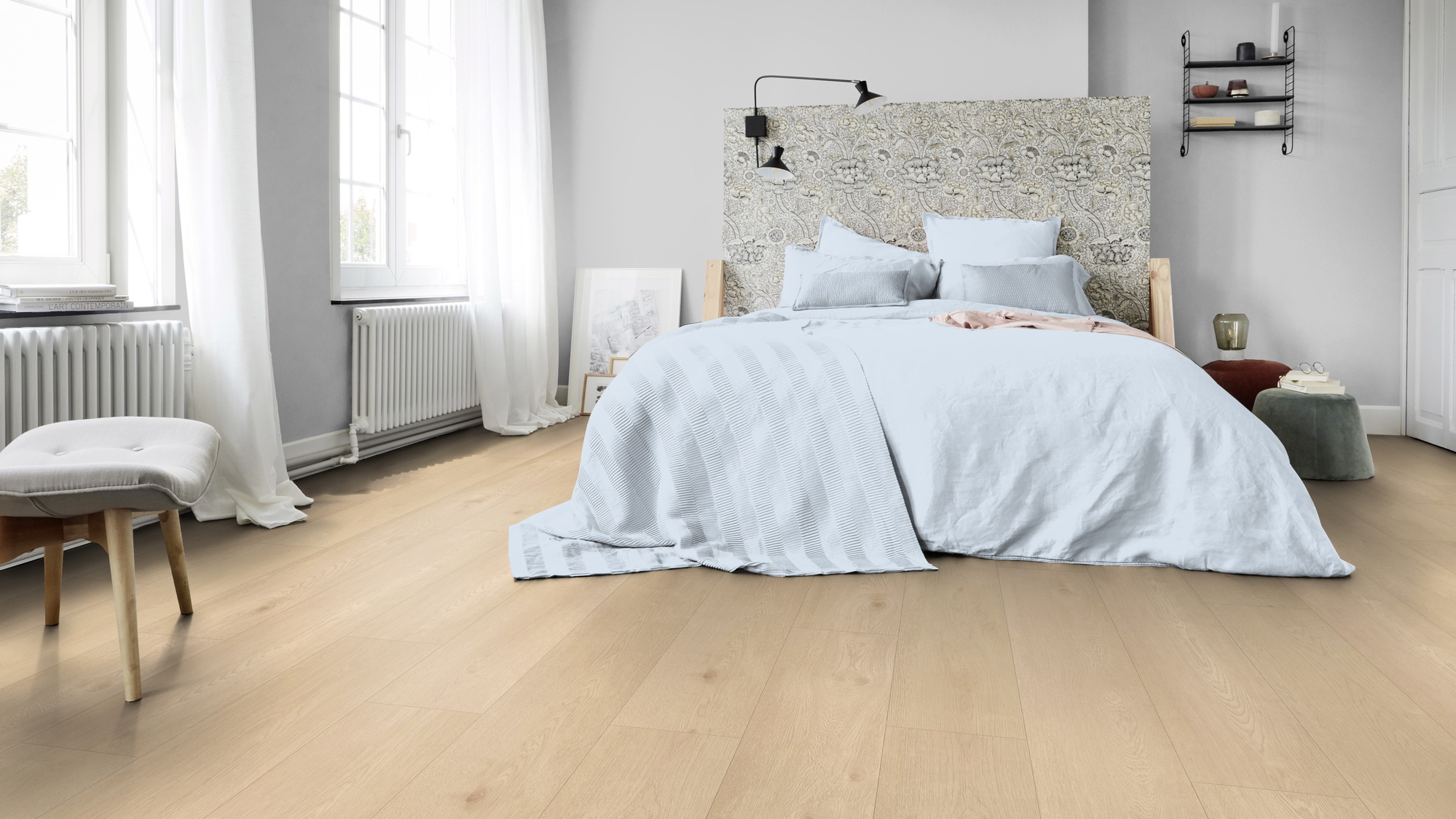 Milieubild Schlafzimmer in Stadtwohnung - Tarkett 260023005