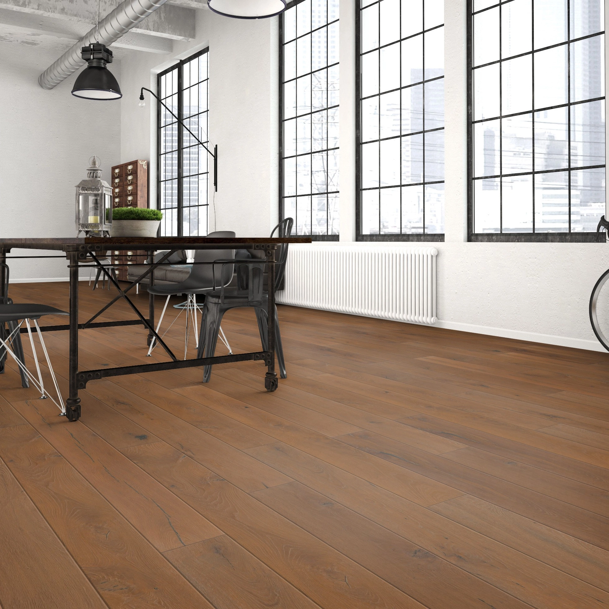 Milieubild Wohnzimmer im industriellen Stil - Bennett & Jones Parkett Britain's Finest Oak No. 9 Stuart Milieubild Wohnzimmer im industriellen Stil - Bennett & Jones 1148011908