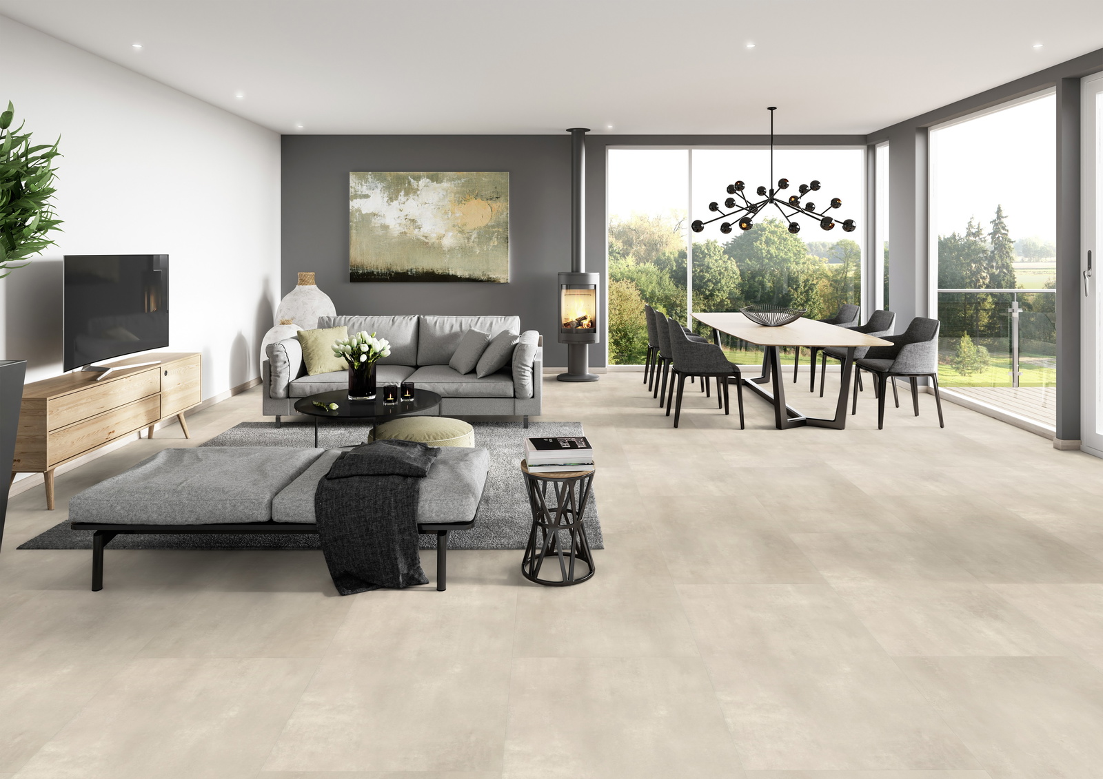 ter Hürne Rigid Klick-Vinyl Perform Stone Edition Stein Valletta