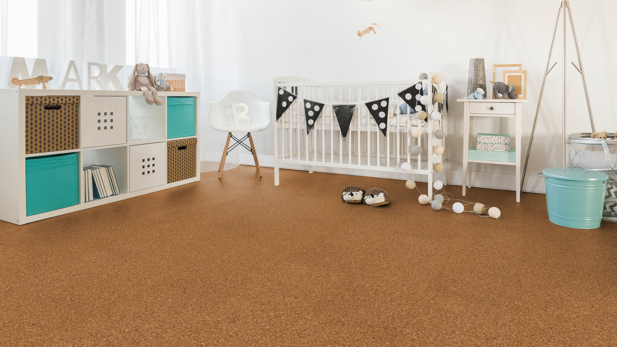 Milieubild Kinderzimmer mit weißer Krippe - Wicanders Wise 80001631