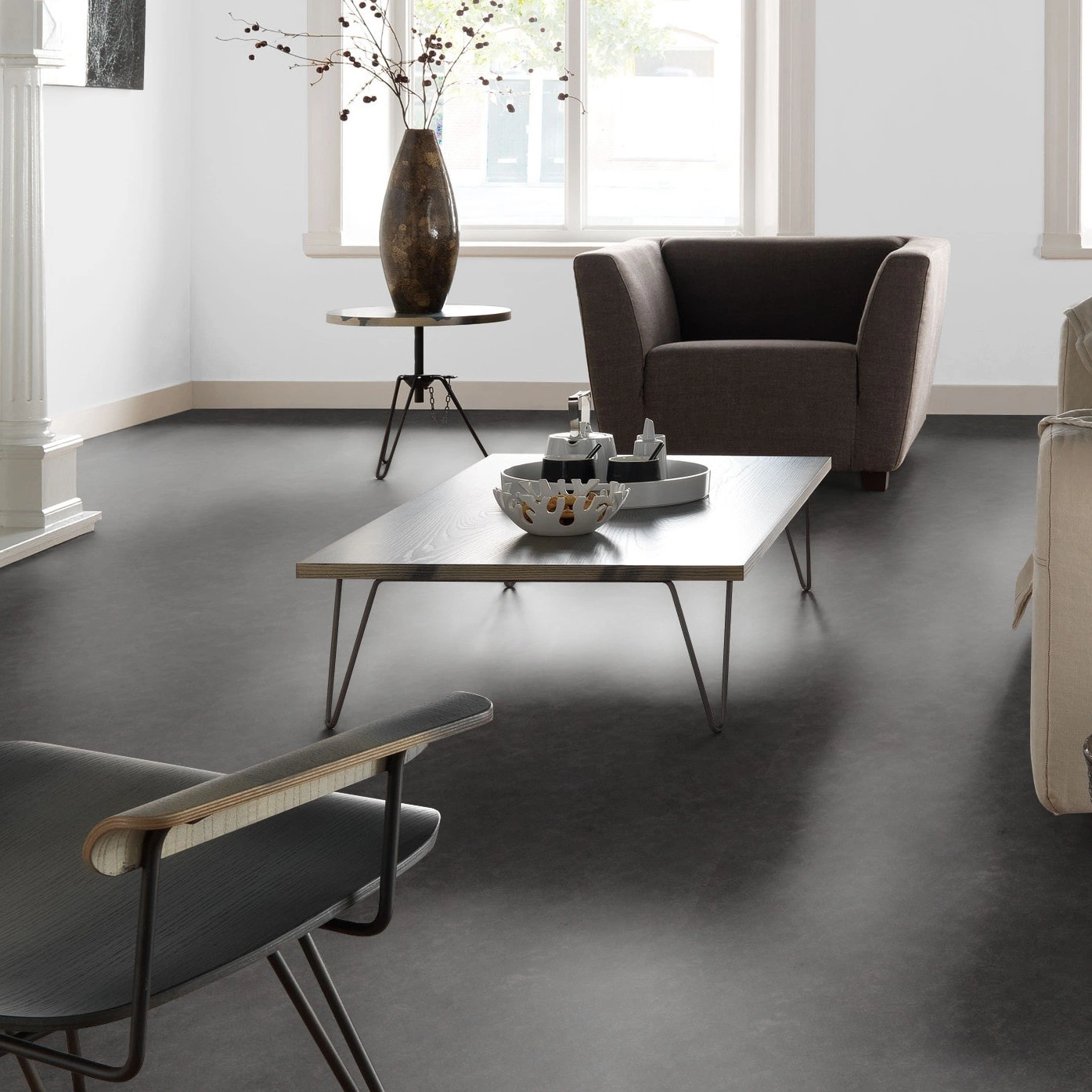 Forbo Flooring Linoleum Marmoleum Click Black Hole 633707 Forbo Flooring Linoleum Marmoleum Click Black Hole 633707