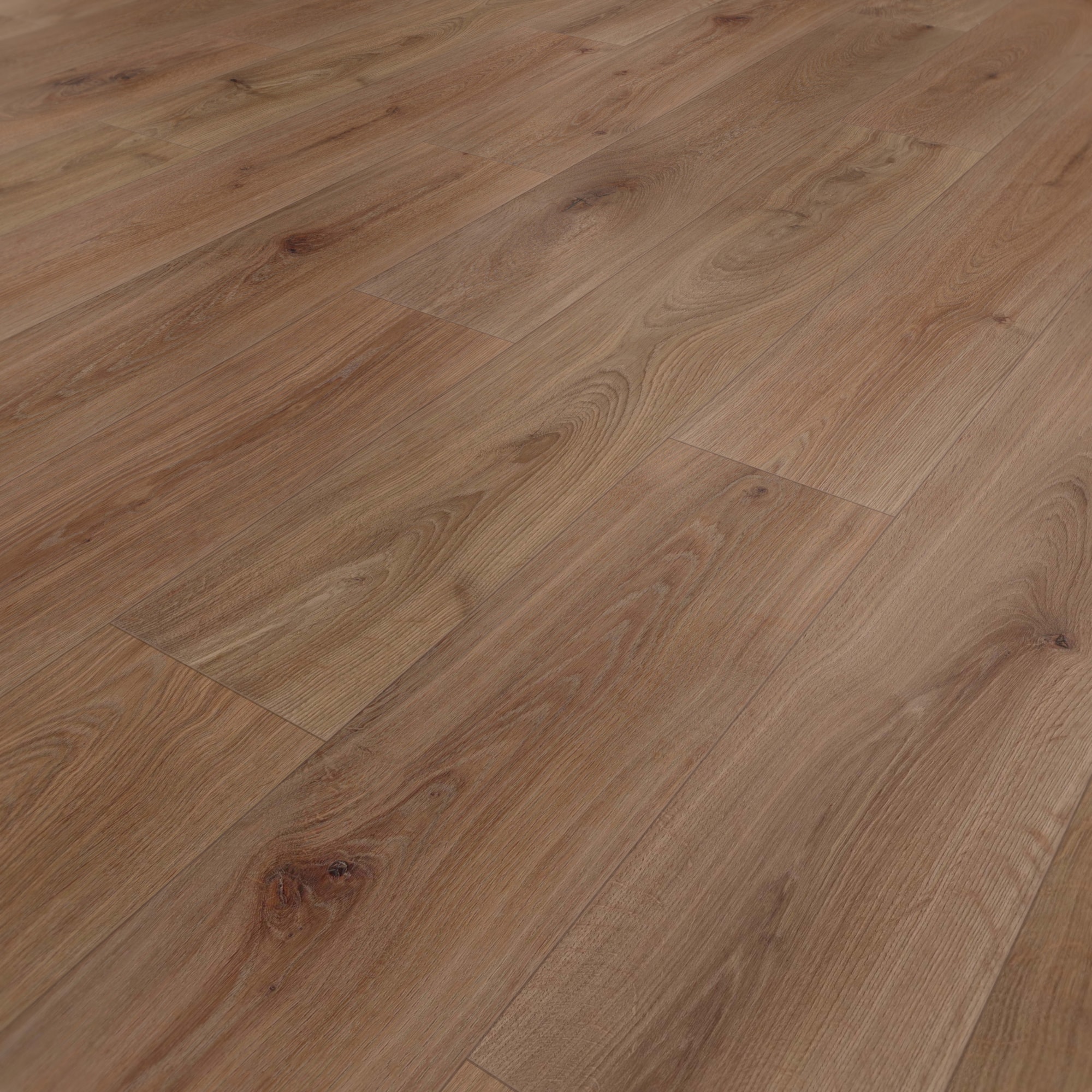 Perspektivische Ansicht - wineo Klick-Bioboden PURLINE wineo 1000 wood XL Noble Oak Chocolate Perspektivische Ansicht - wineo PLC312R