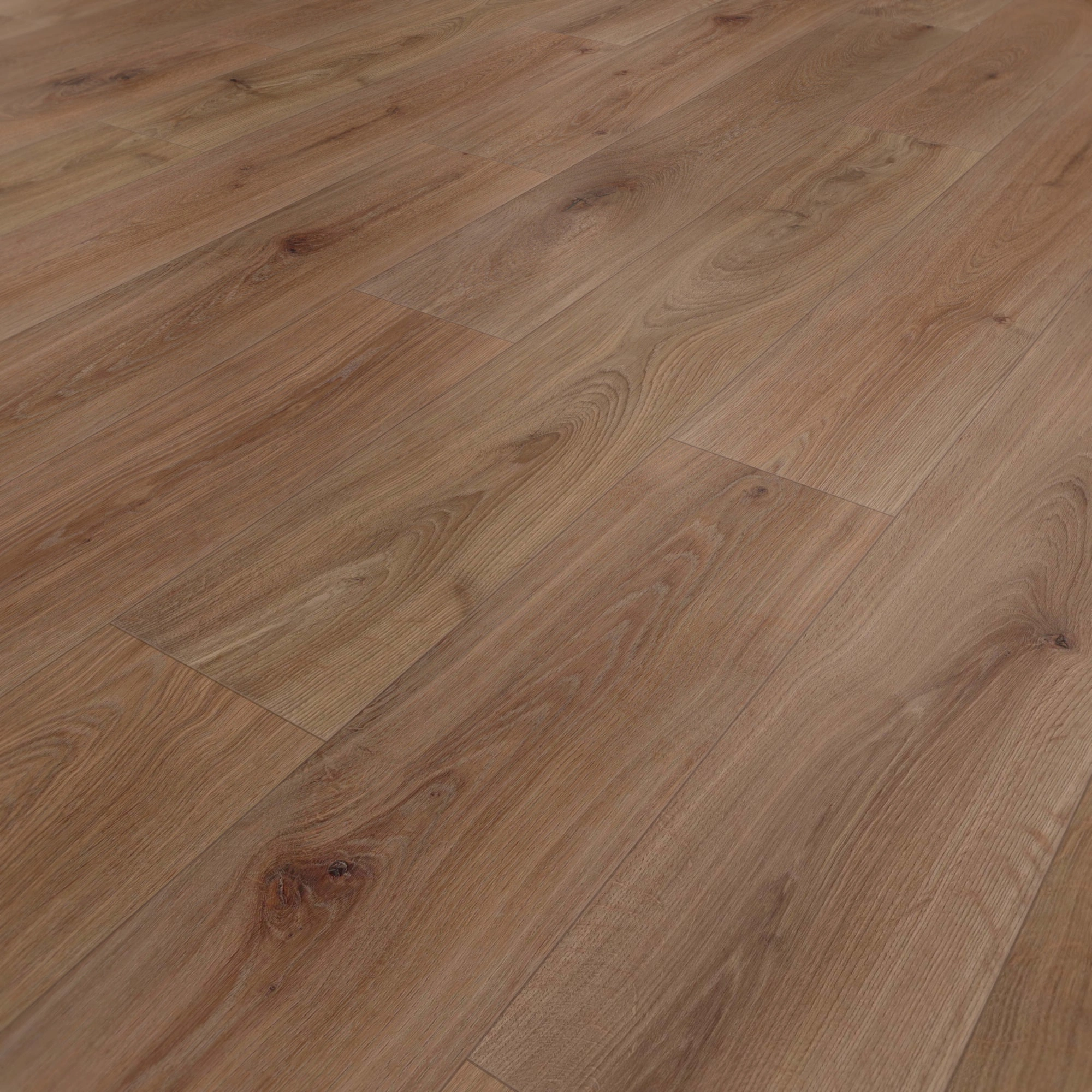 Perspektivische Ansicht - wineo Klick-Bioboden PURLINE wineo 1000 wood XL Noble Oak Chocolate Perspektivische Ansicht - wineo PLC312R