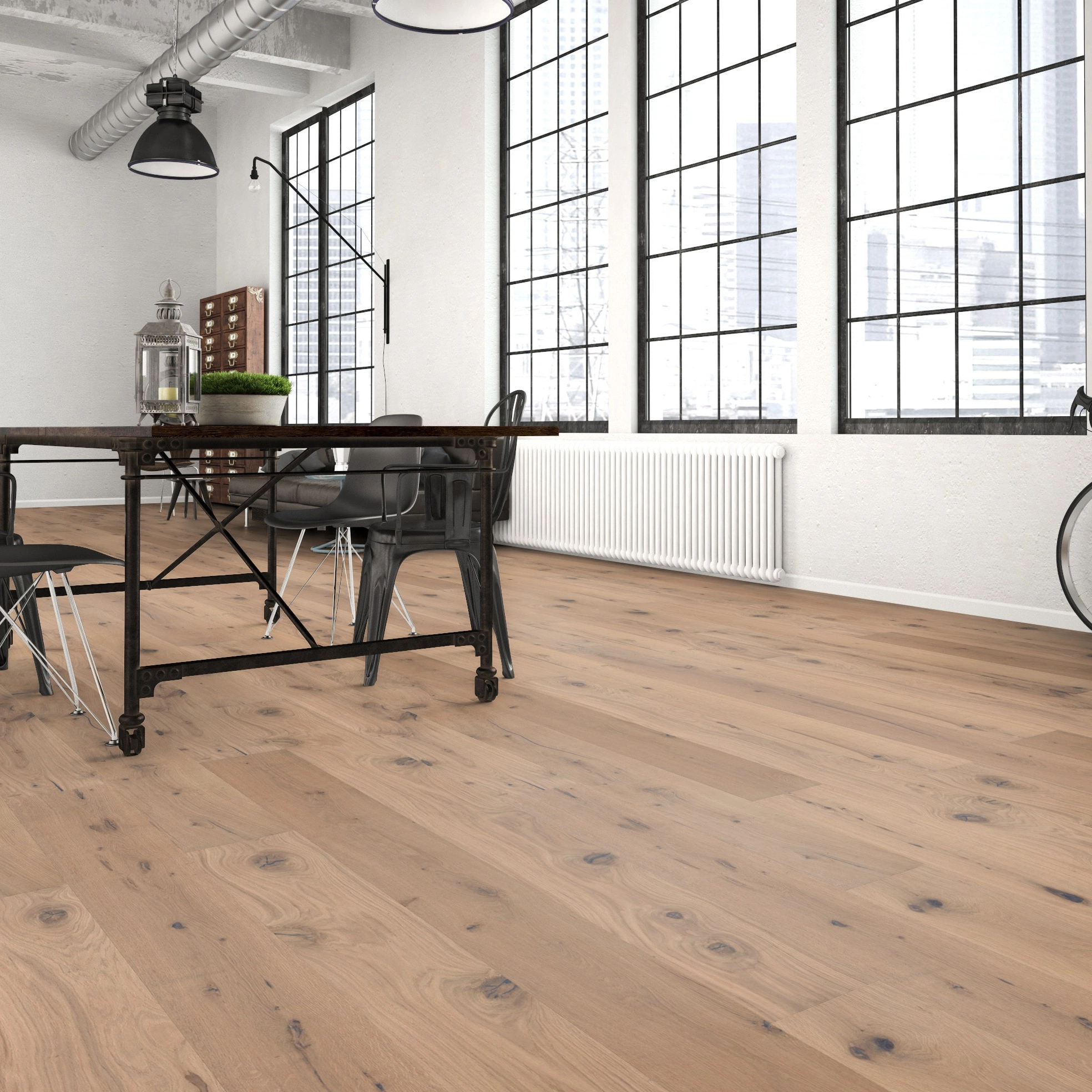 Milieubild Wohnzimmer im industriellen Stil - Bennett & Jones Parkett Britain's Finest Oak No. 6 Stirling Milieubild Wohnzimmer im industriellen Stil - Bennett & Jones 1148010113