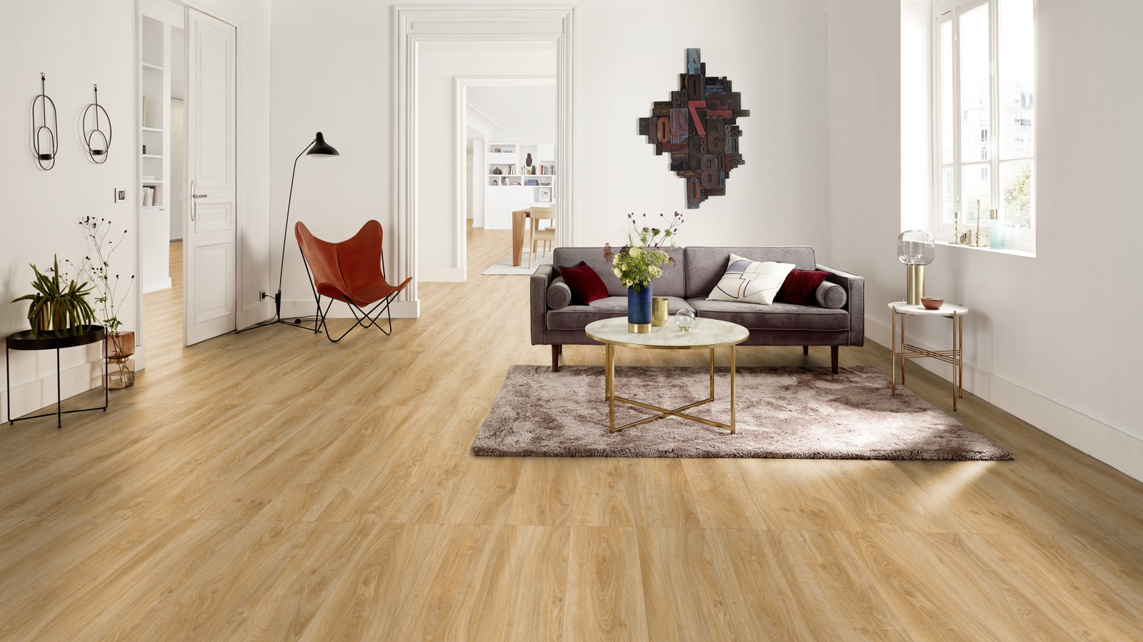 Milieubild Altbau-Wohnzimmer in Stadtwohnung - Tarkett 24513008