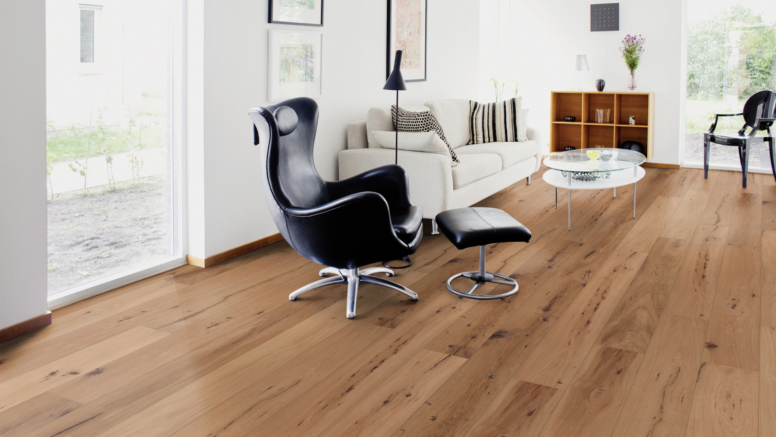 Wicanders Parkett Victoria Sand RW04253 Rustikal Gebürstete Struktur Natur-Geölt