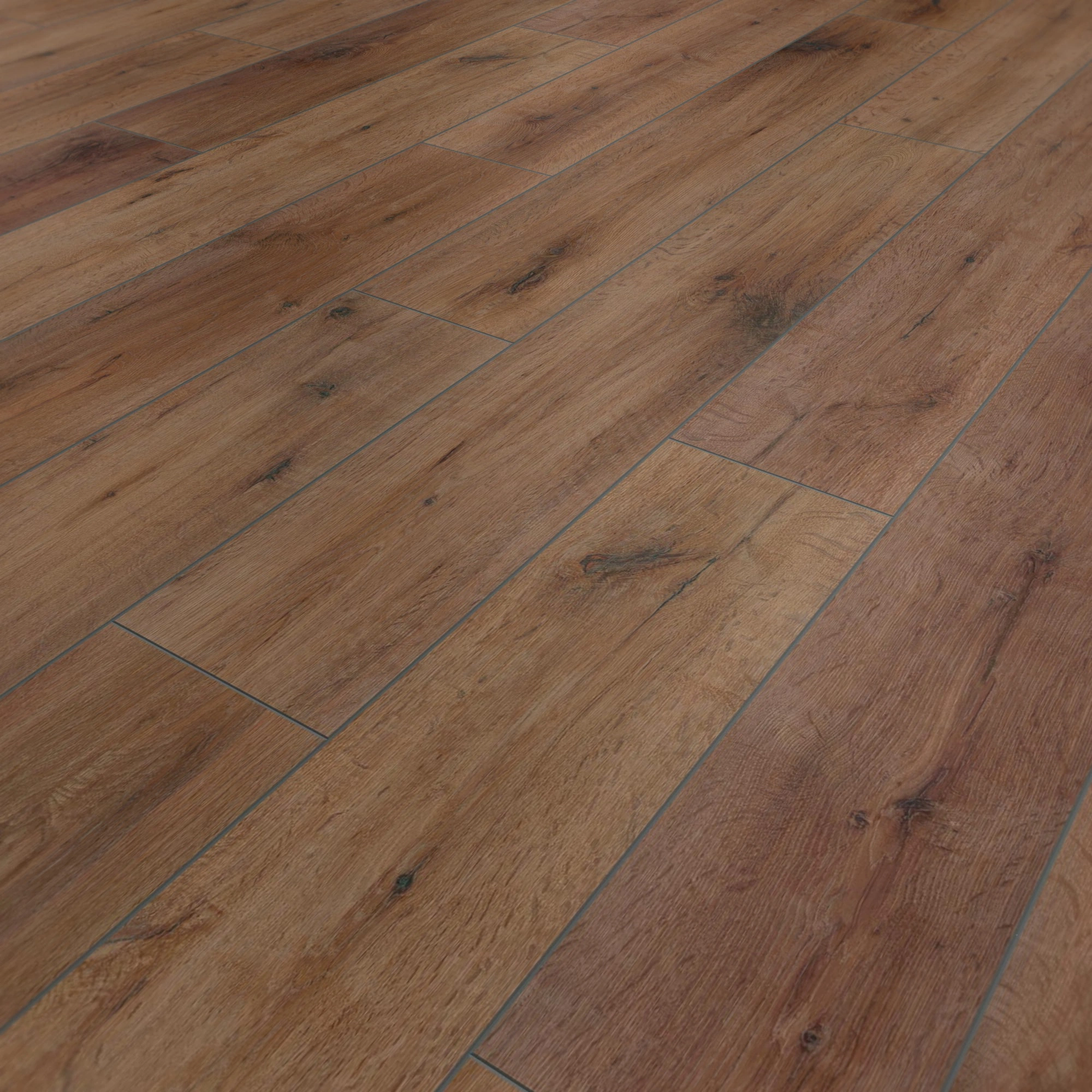Perspektivische Ansicht - wineo Klebe-Bioboden PURLINE wineo 1000 wood XL Rustic Oak Coffee Perspektivische Ansicht - wineo PL316R