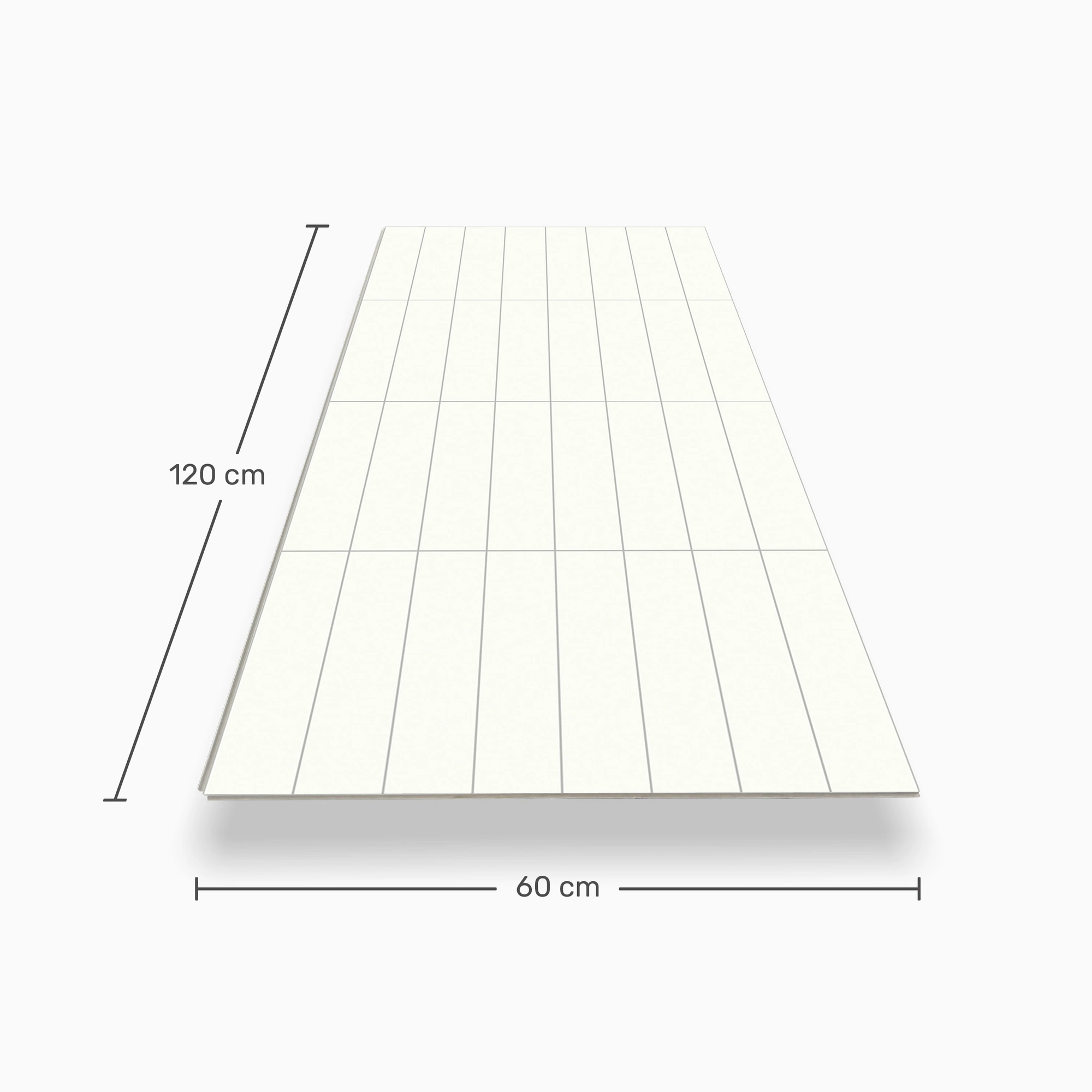 nexwall SPC Wandverkleidung Remura XL White Metro 120cm nexwall SPC Wandverkleidung Remura XL White Metro 120cm