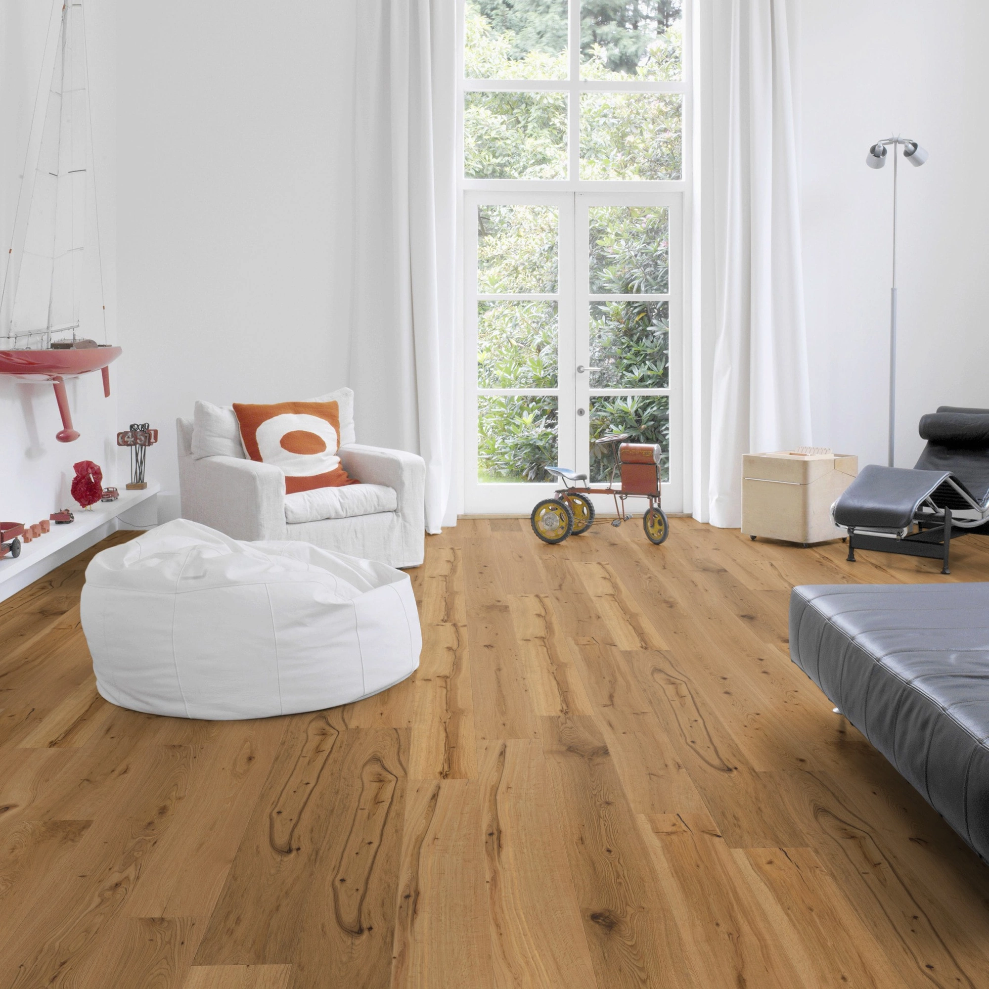 Milieubild Altbau-Wohnzimmer mit Kamin - Wicanders Wise Parkett Essential Hamburg Milieubild Altbau-Wohnzimmer mit Kamin - Wicanders Wise 82000873