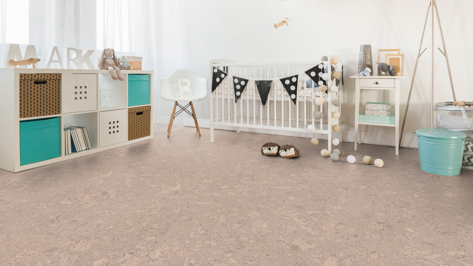 Milieubild Kinderzimmer mit weißer Krippe - Wicanders Wise 80002262