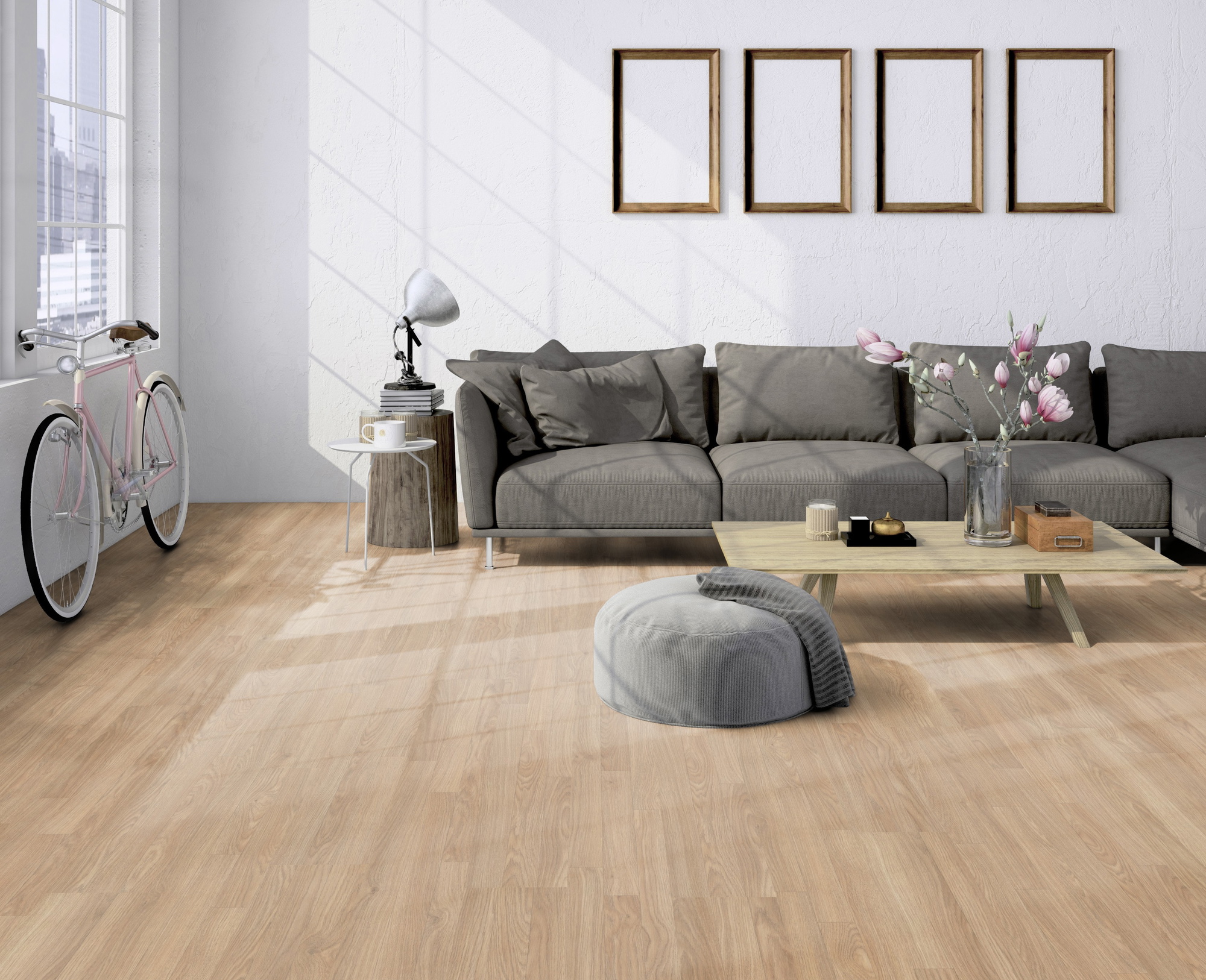 Milieubild Helles Wohnzimmer im Standwohnung - Friends by ter Hürne Laminat Eiche Miguel Milieubild Helles Wohnzimmer im Standwohnung - Friends by ter Hürne 1188020015