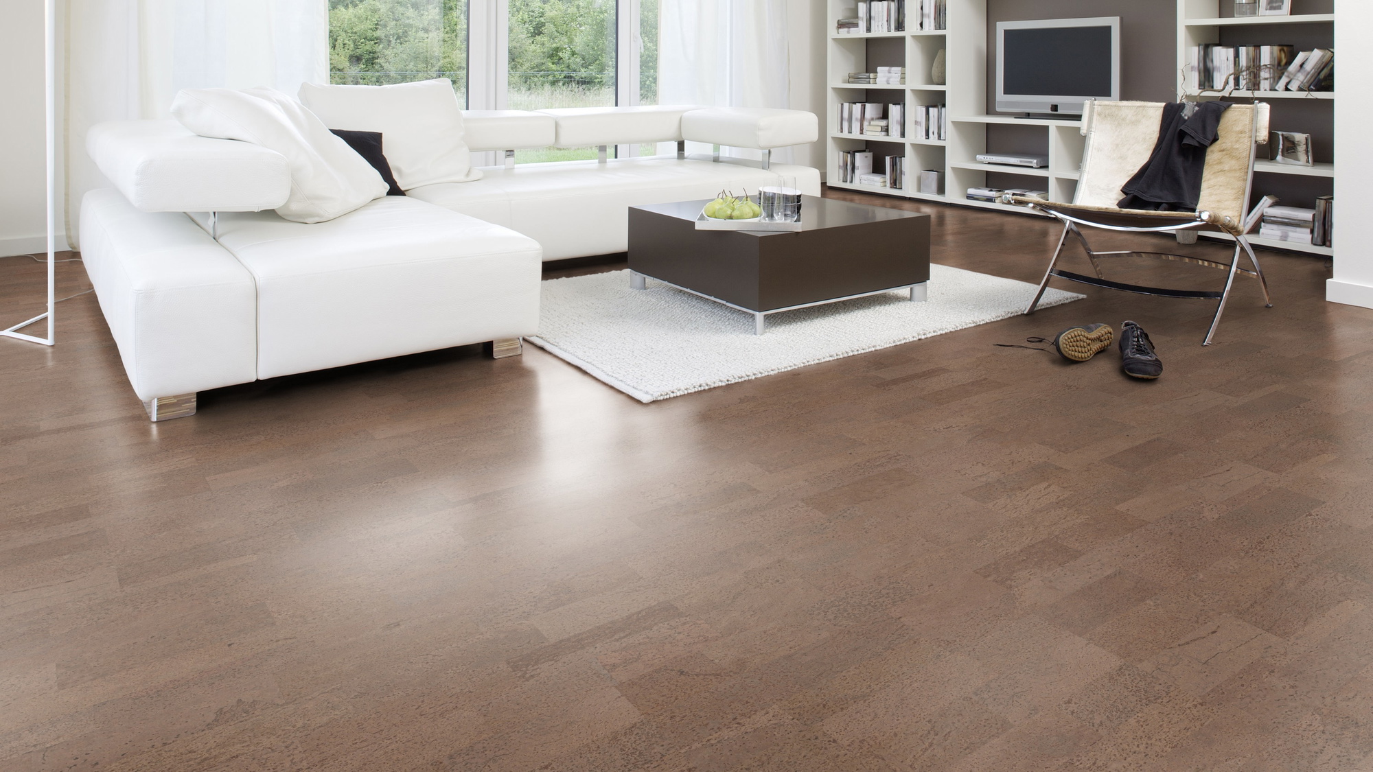Milieubild Modernes Wohnzimmer mit Wohnlandschaft - Wicanders Wise 80001657