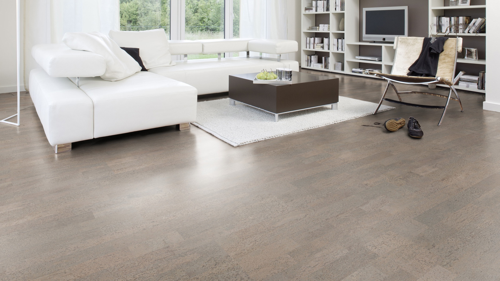 Milieubild Modernes Wohnzimmer mit Wohnlandschaft - Wicanders Wise 80001652