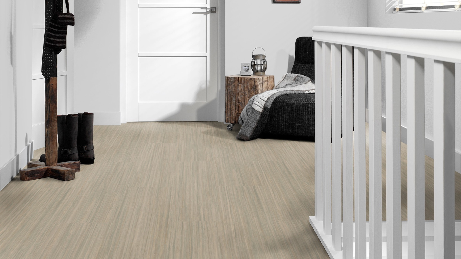 Milieubild Flur mit Treppenlauf - Forbo Flooring 253741