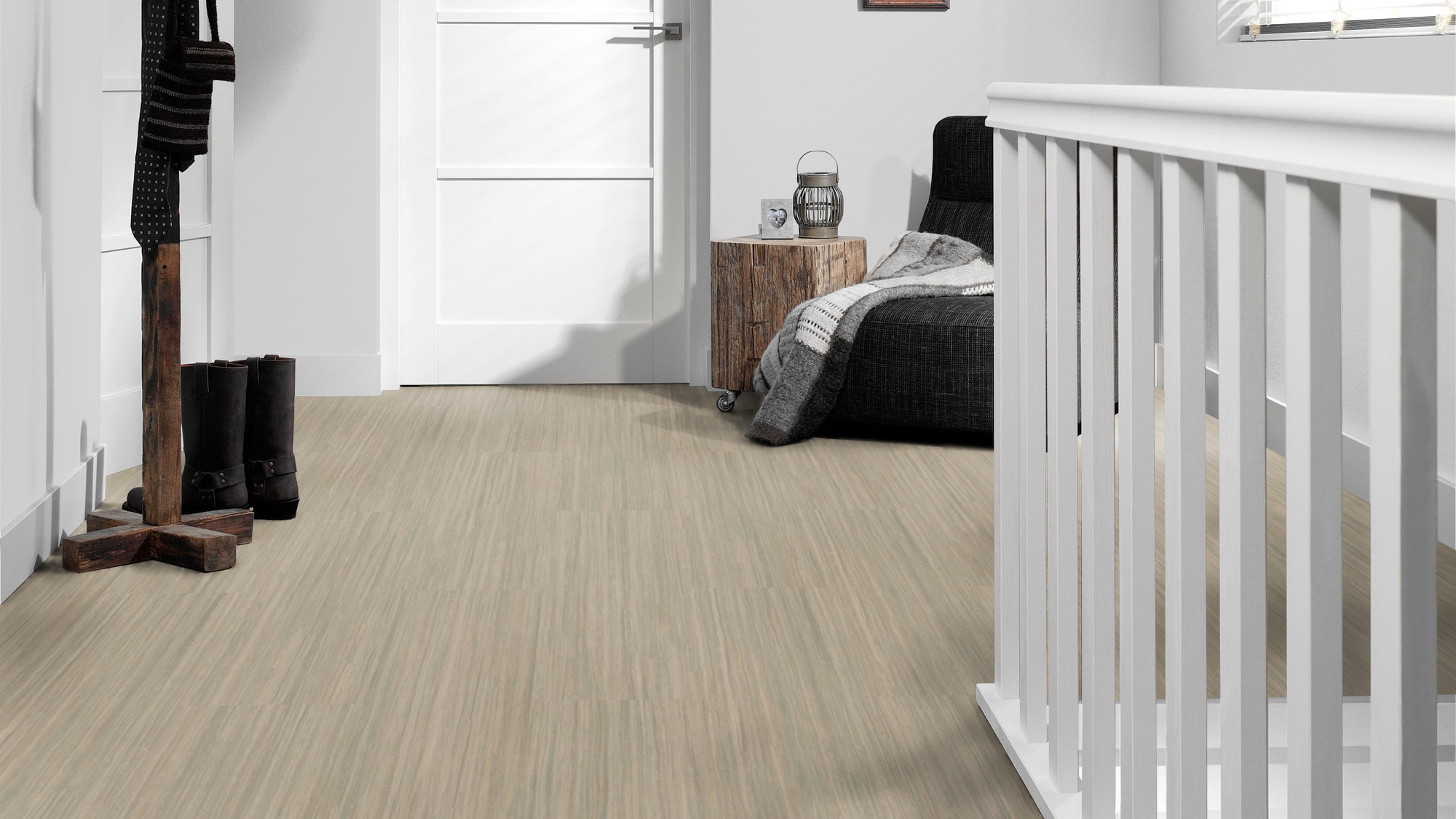 Milieubild Flur mit Treppenlauf - Forbo Flooring 253741