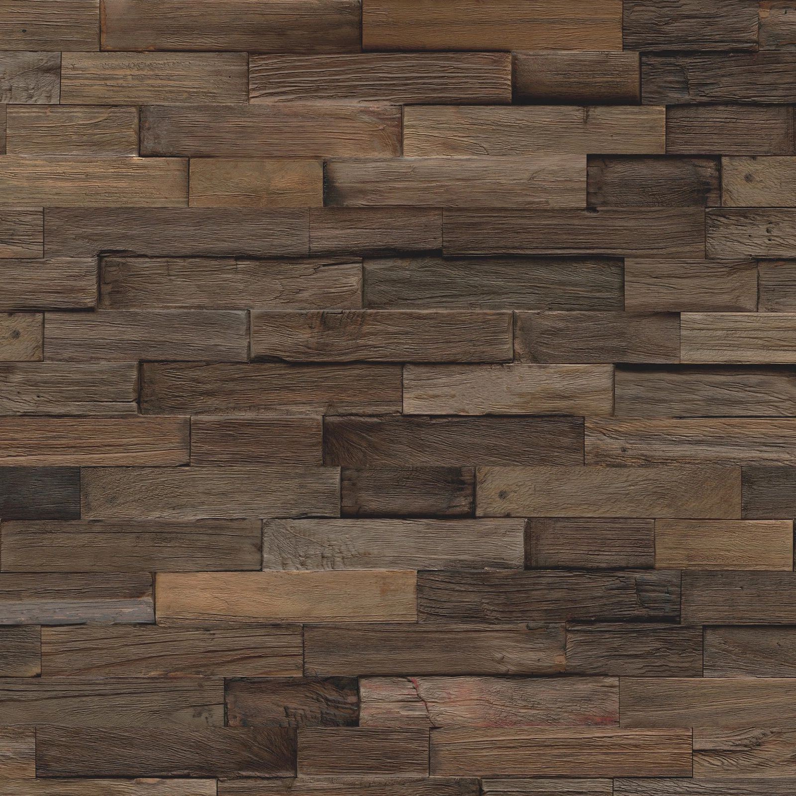 Detail Ansicht - nexwall nature undefined Rimba Teak Burnt Brown Detail Ansicht - nexwall nature NXWN-40020-003