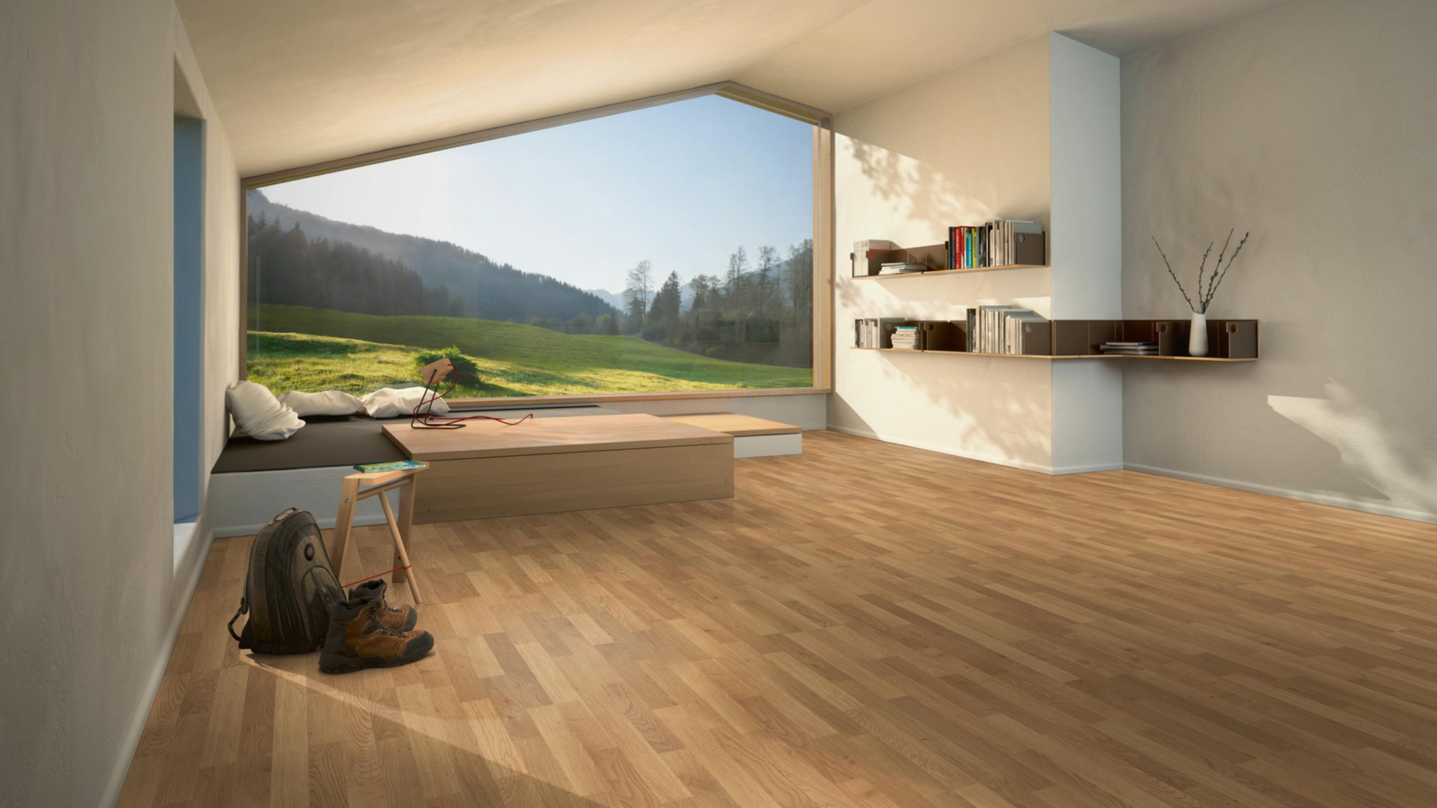 Milieubild Moderne Hütte mit Blick in die Natur - Parador 1593812