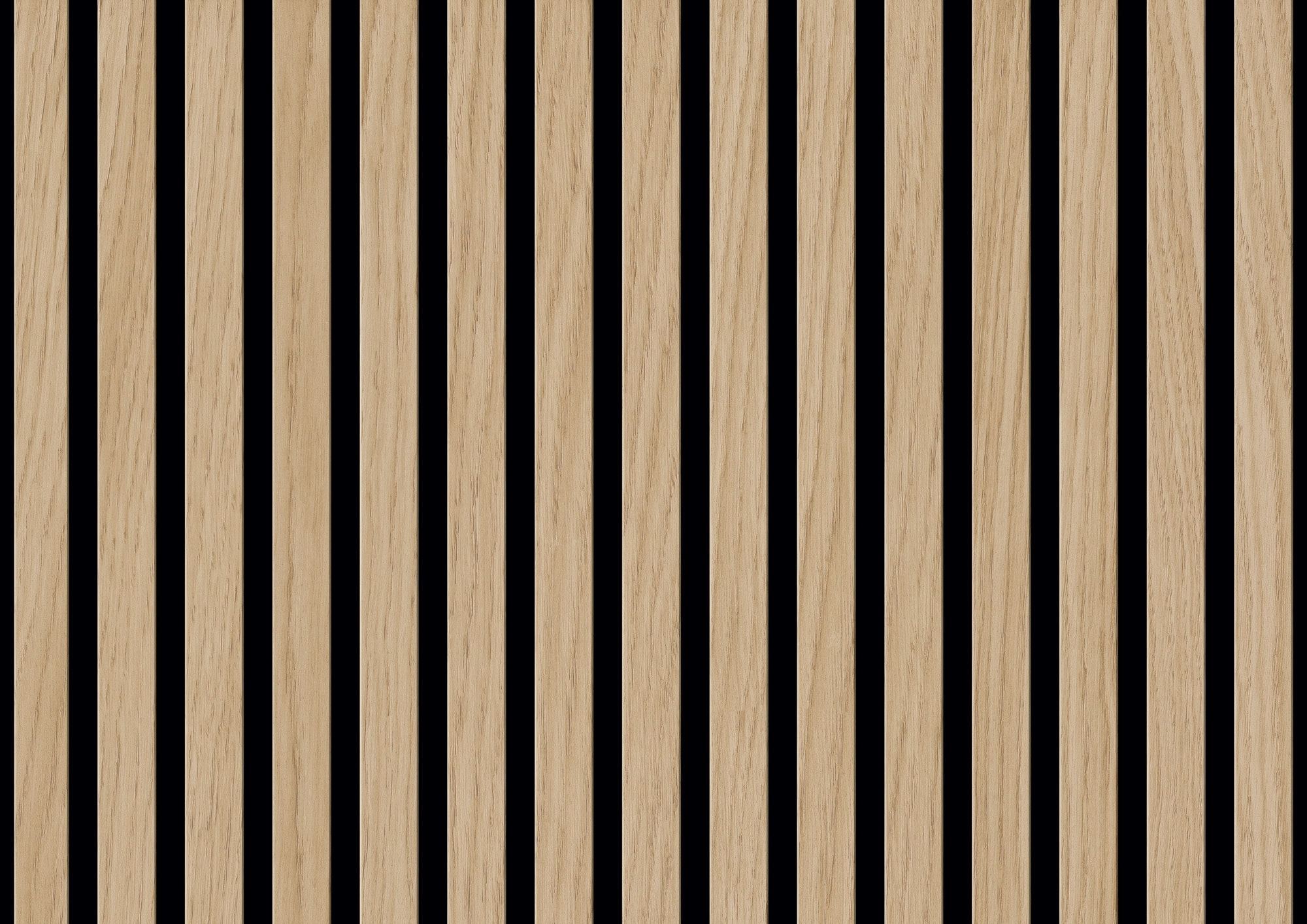 ter Hürne Akustikpaneel SilentDesign 1-Side Collection Eiche Wolga Natur-Geölt 2.400mm
