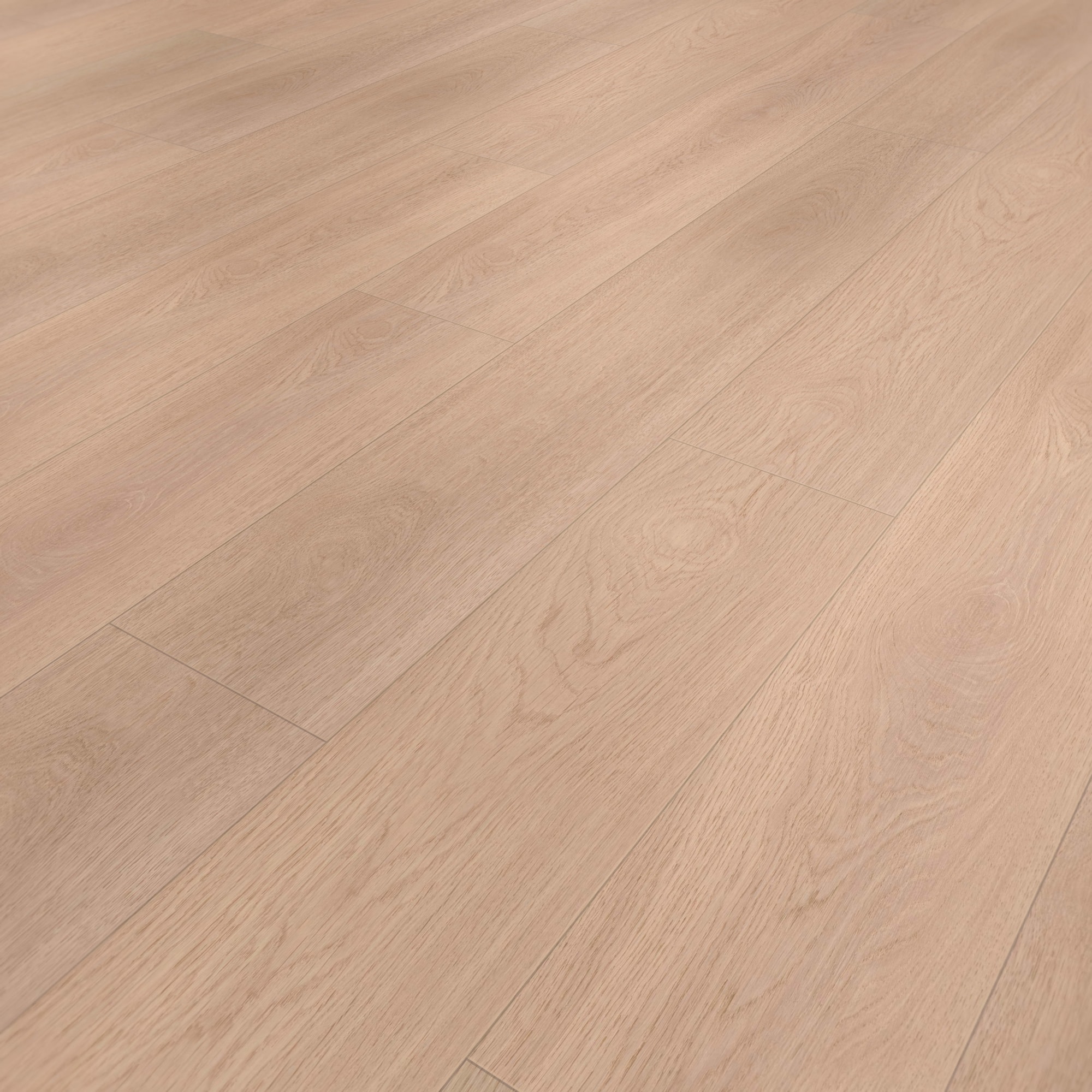 Perspektivische Ansicht - wineo Klick-Bioboden PURLINE wineo 1000 wood XL Calm Oak Shell Perspektivische Ansicht - wineo PLC306R