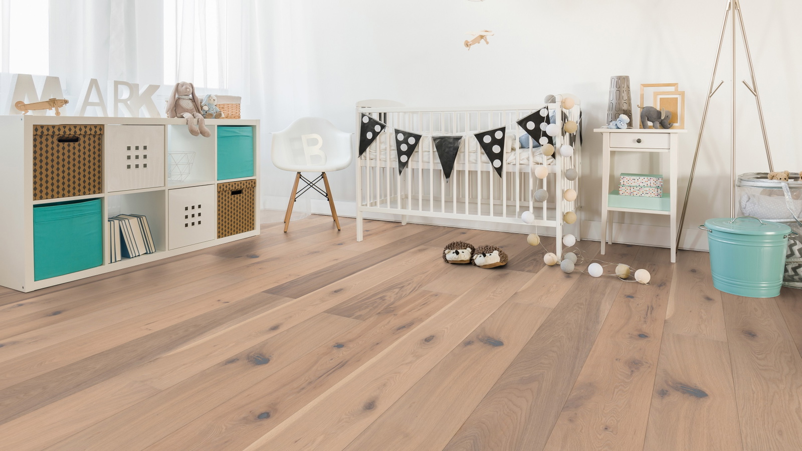 Milieubild Kinderzimmer mit weißer Krippe - Wicanders Wise 82000105