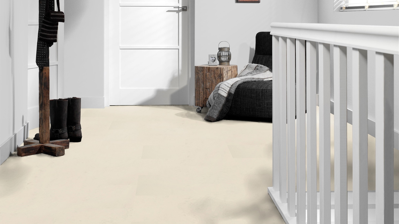 Milieubild Flur mit Treppenlauf - Forbo Flooring 176470