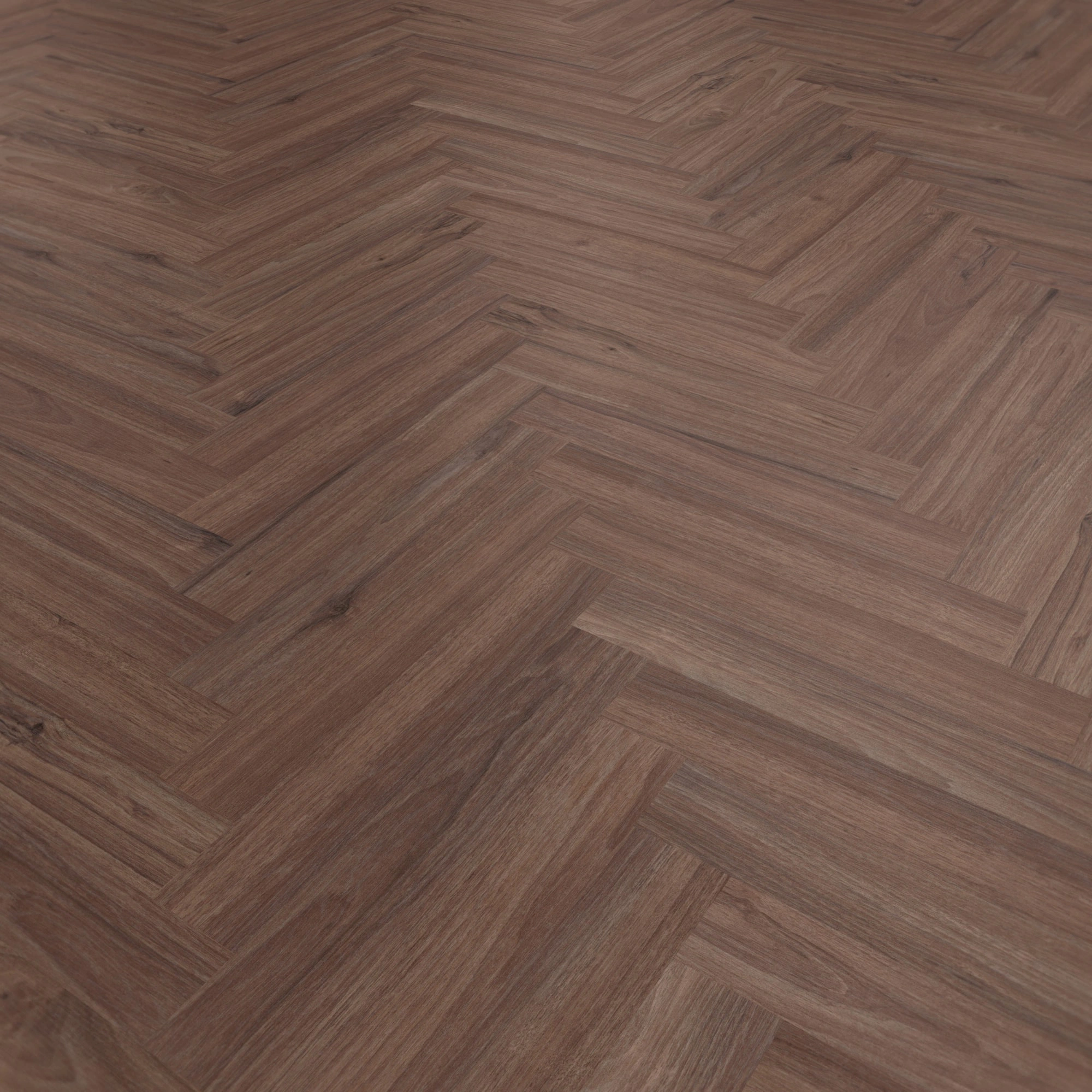 Perspektivische Ansicht - wineo Klebe-Bioboden PURLINE wineo 1500 wood XS Lugano Walnut Brown Perspektivische Ansicht - wineo PL15210WXS