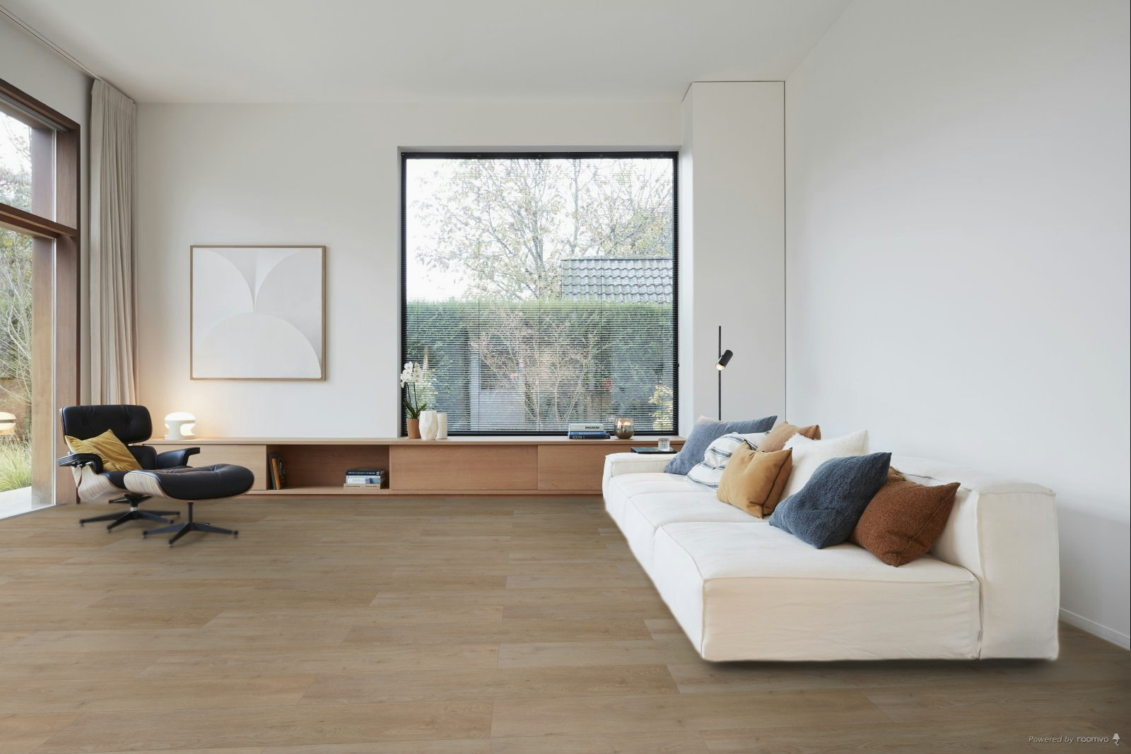 Milieubild Großräumiges Wohnzimmer mit Couch - BerryAlloc 60002224