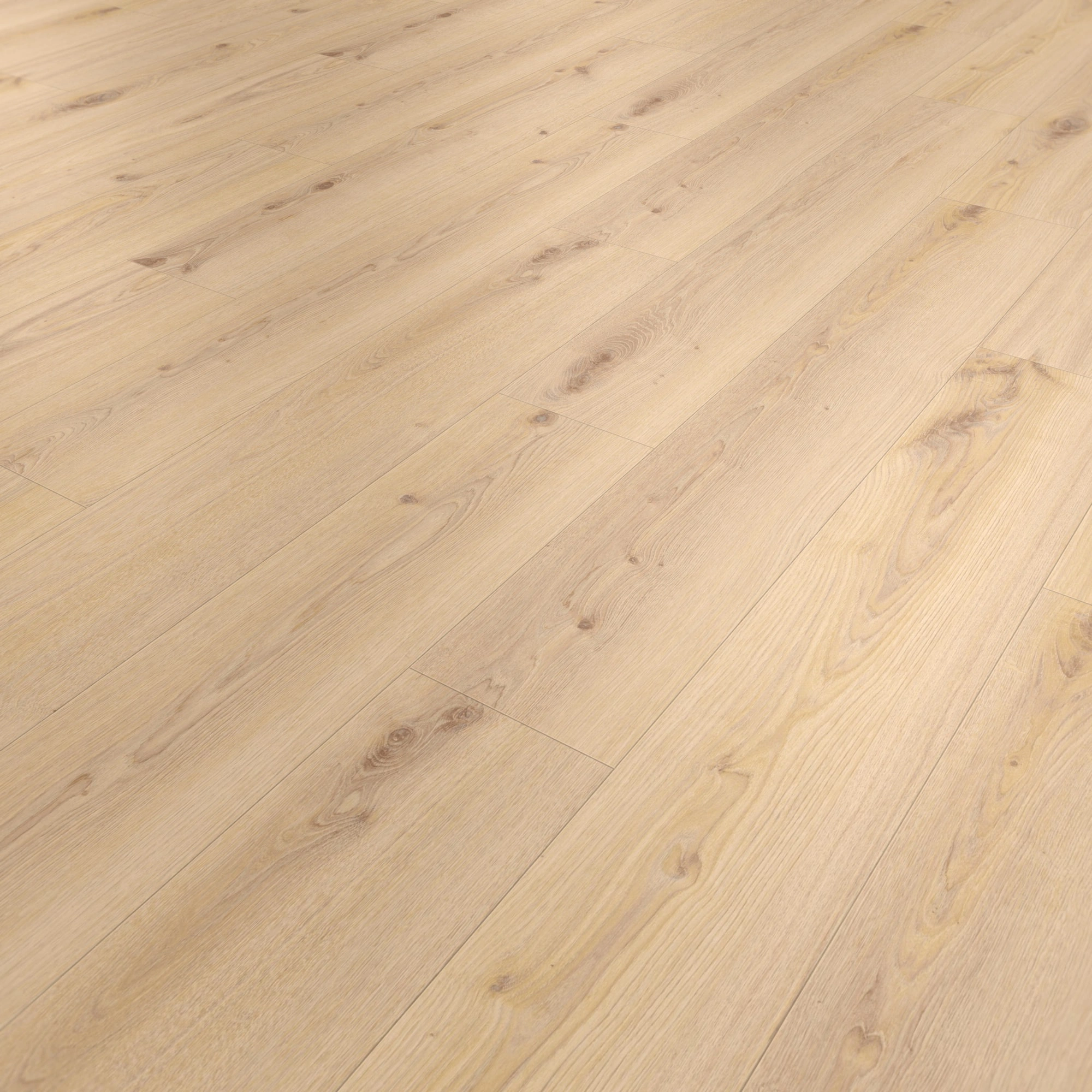 Perspektivische Ansicht - Tarkett Klebe-Vinyl Essence 30 Primary Oak Beige Perspektivische Ansicht - Tarkett 260055003