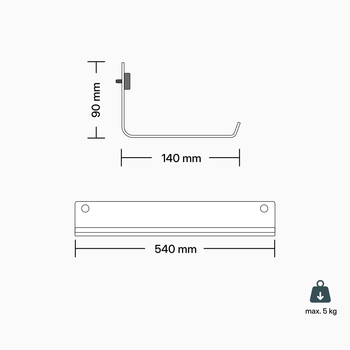 ter Hürne SilentDesign LivingWall Function Metallregal Arne Medium ter Hürne SilentDesign LivingWall Function Metallregal Arne Medium