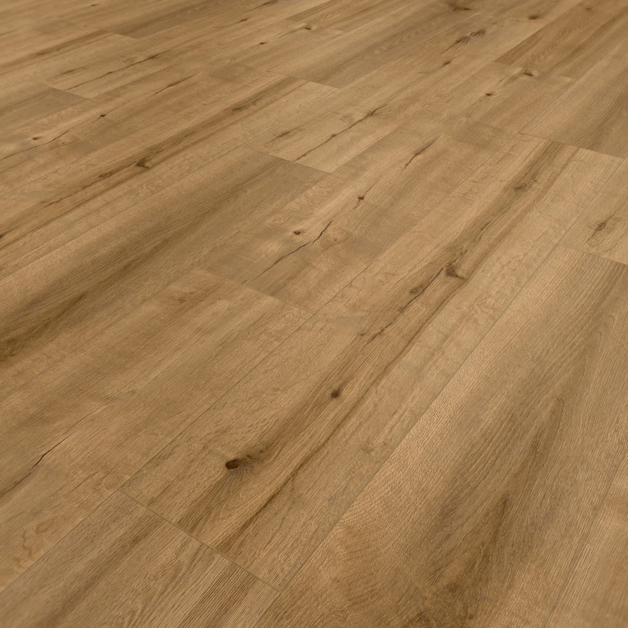 Perspektivische Ansicht - MEISTER Klebe-Designboden DD 250 Tacoma Oak amber Perspektivische Ansicht - MEISTER 400053-1290253-07455