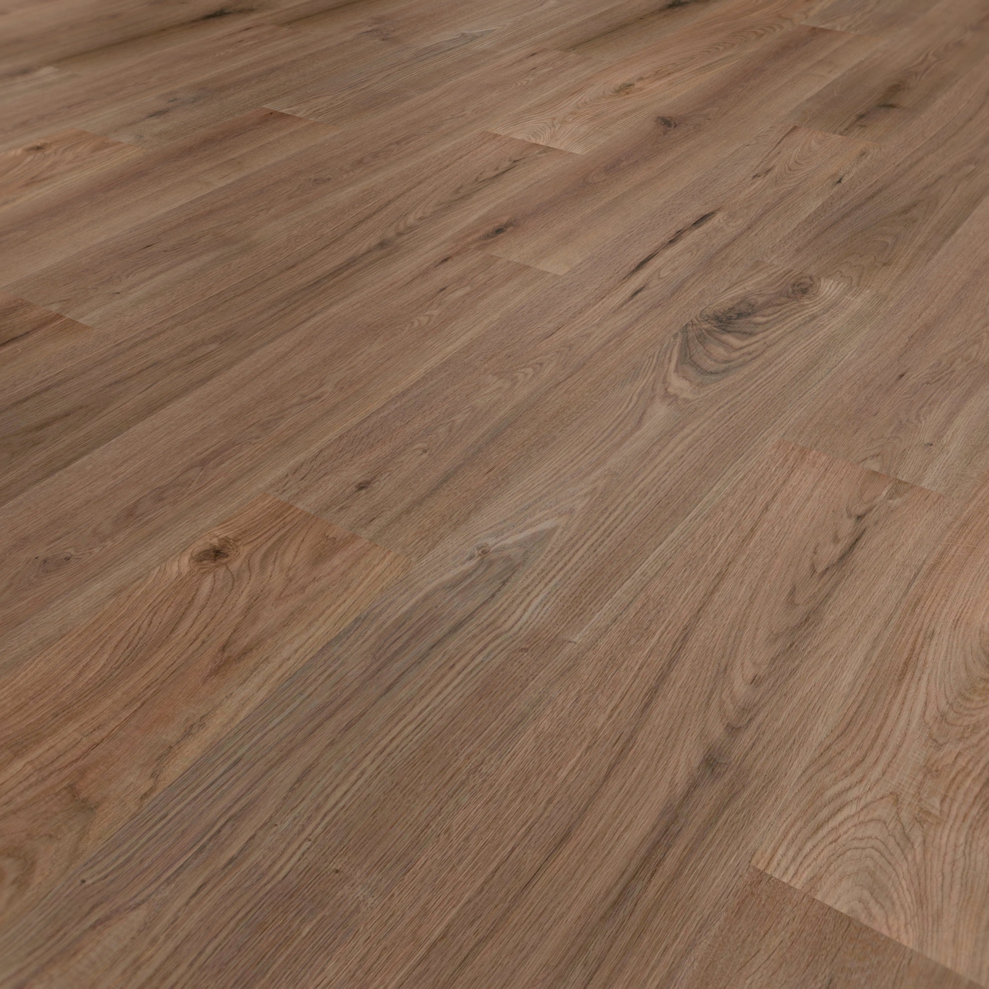 Perspektivische Ansicht - wineo Klick-Bioboden PURLINE wineo 1000 wood L Strong Oak Cappuccino Perspektivische Ansicht - wineo PLC303R